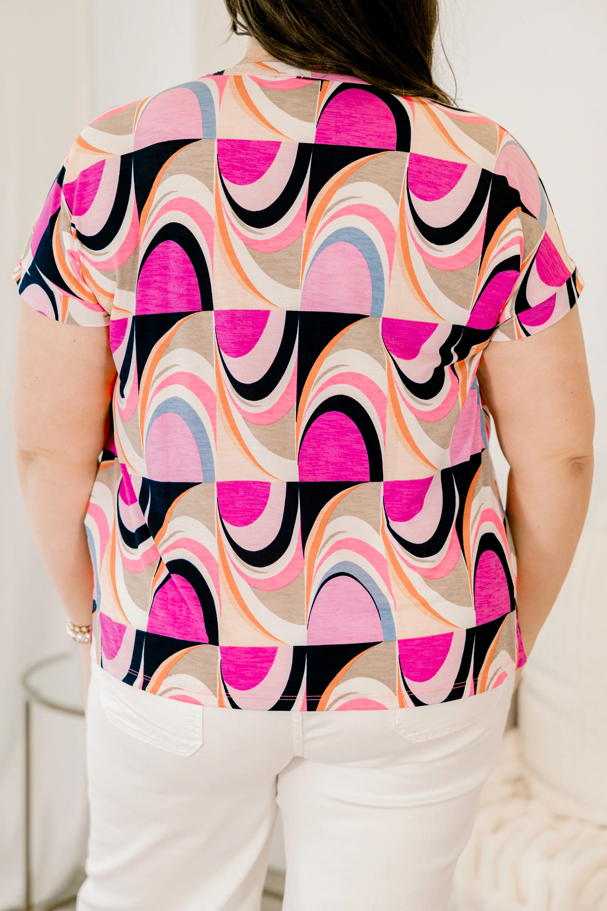 Not So Far Away Top, Magenta - Image 6