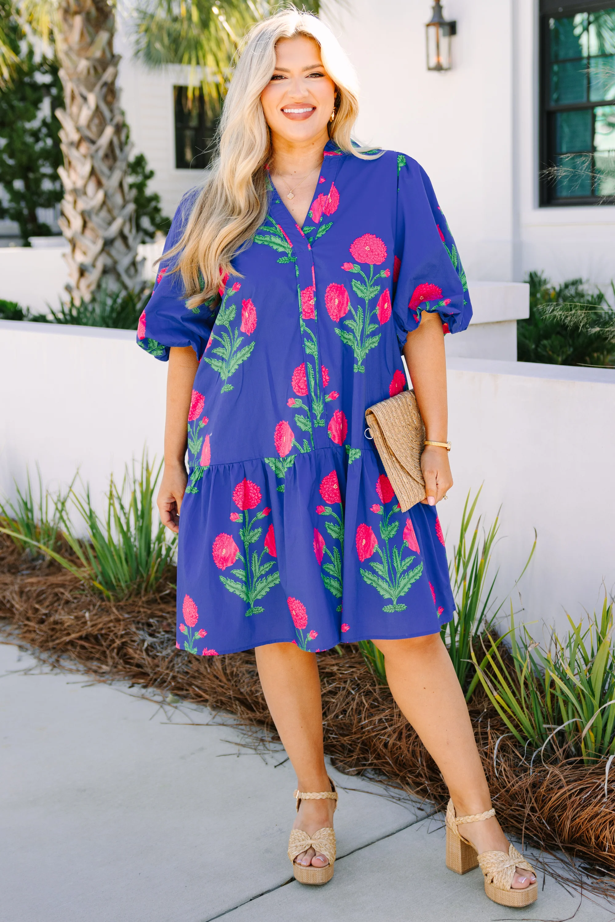 Nothing Was Ever The Same Dress, Periwinkle - Image 2