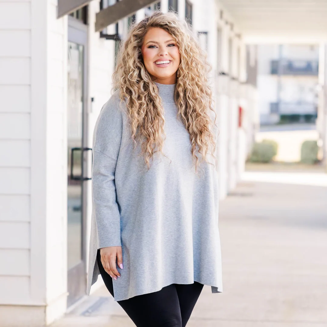 Notting Hill Sweater, Heather Gray - Image 6