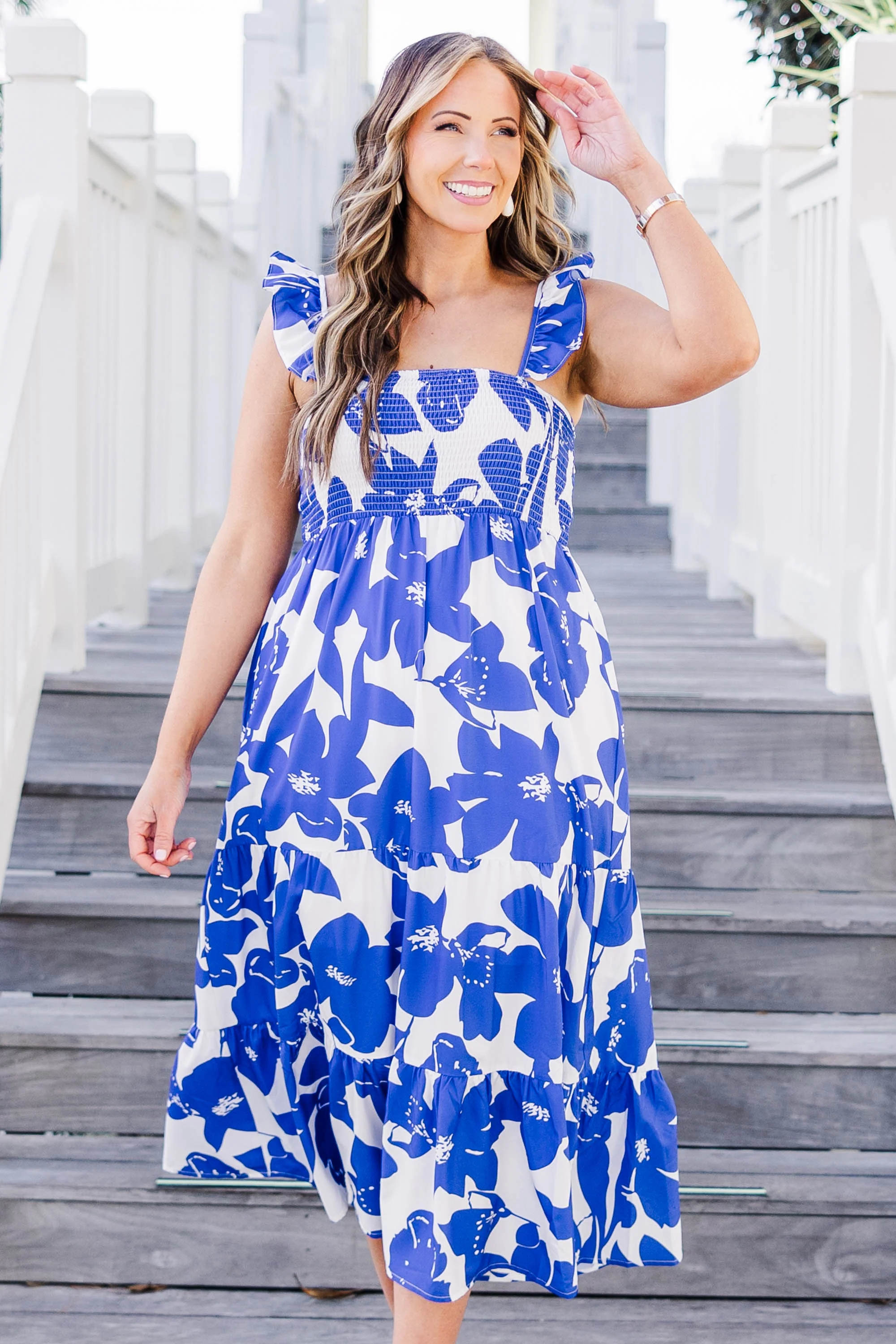 Ode To The Summer Dress, Royal Blue - Image 2