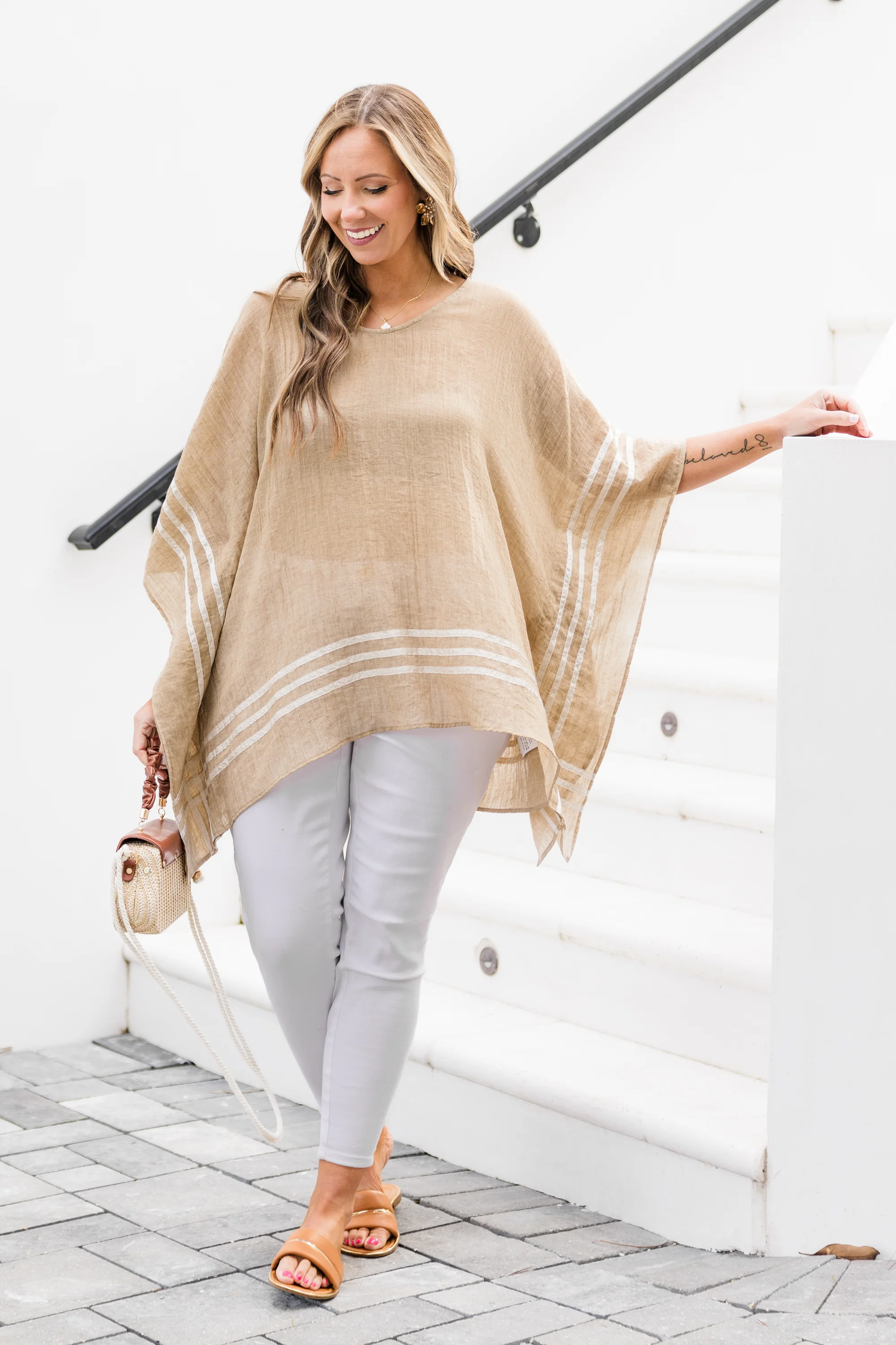 Oh Boy Tunic, Brown - Image 3