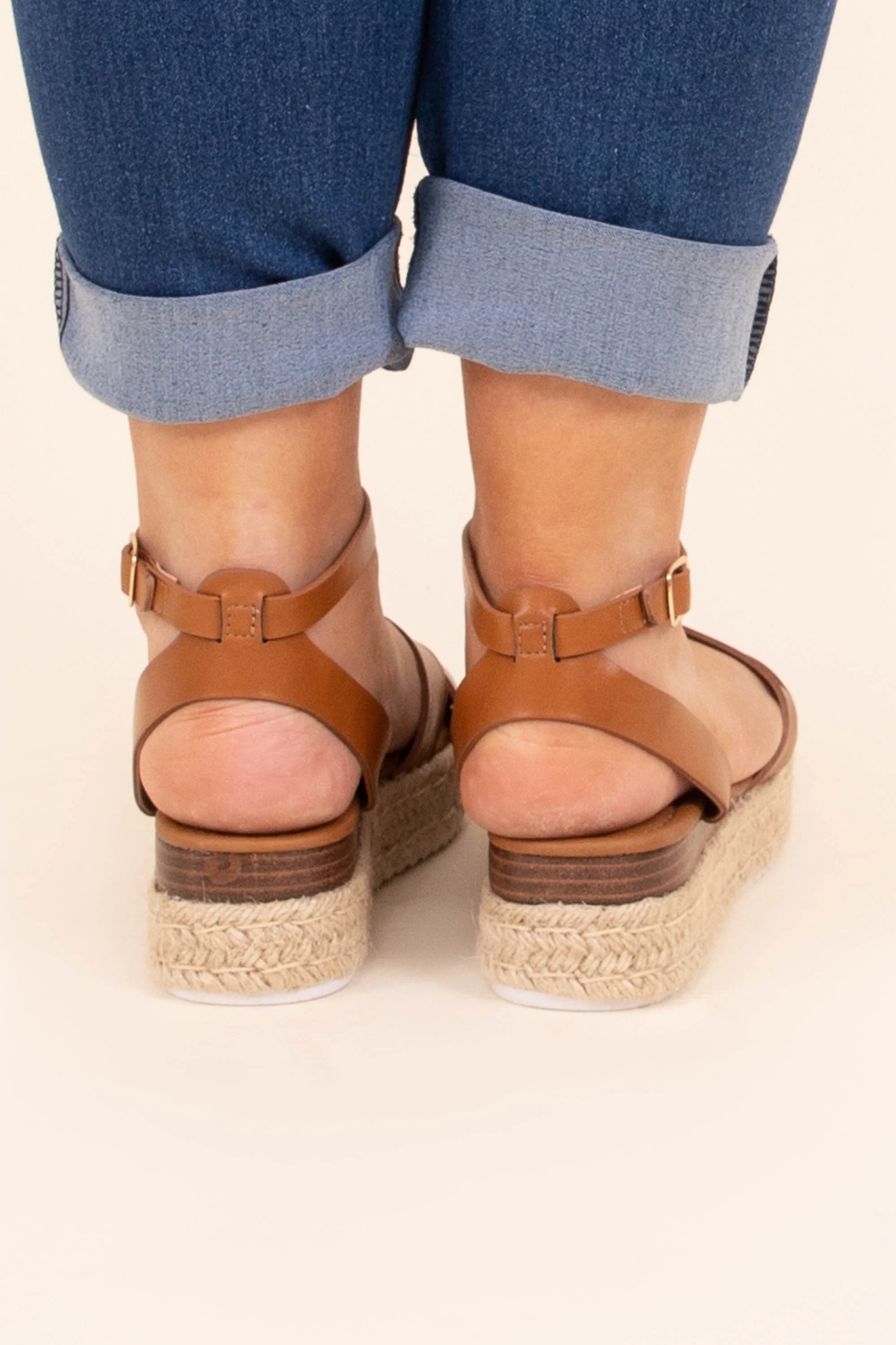 On A Getaway Sandals, New Tan - Image 5