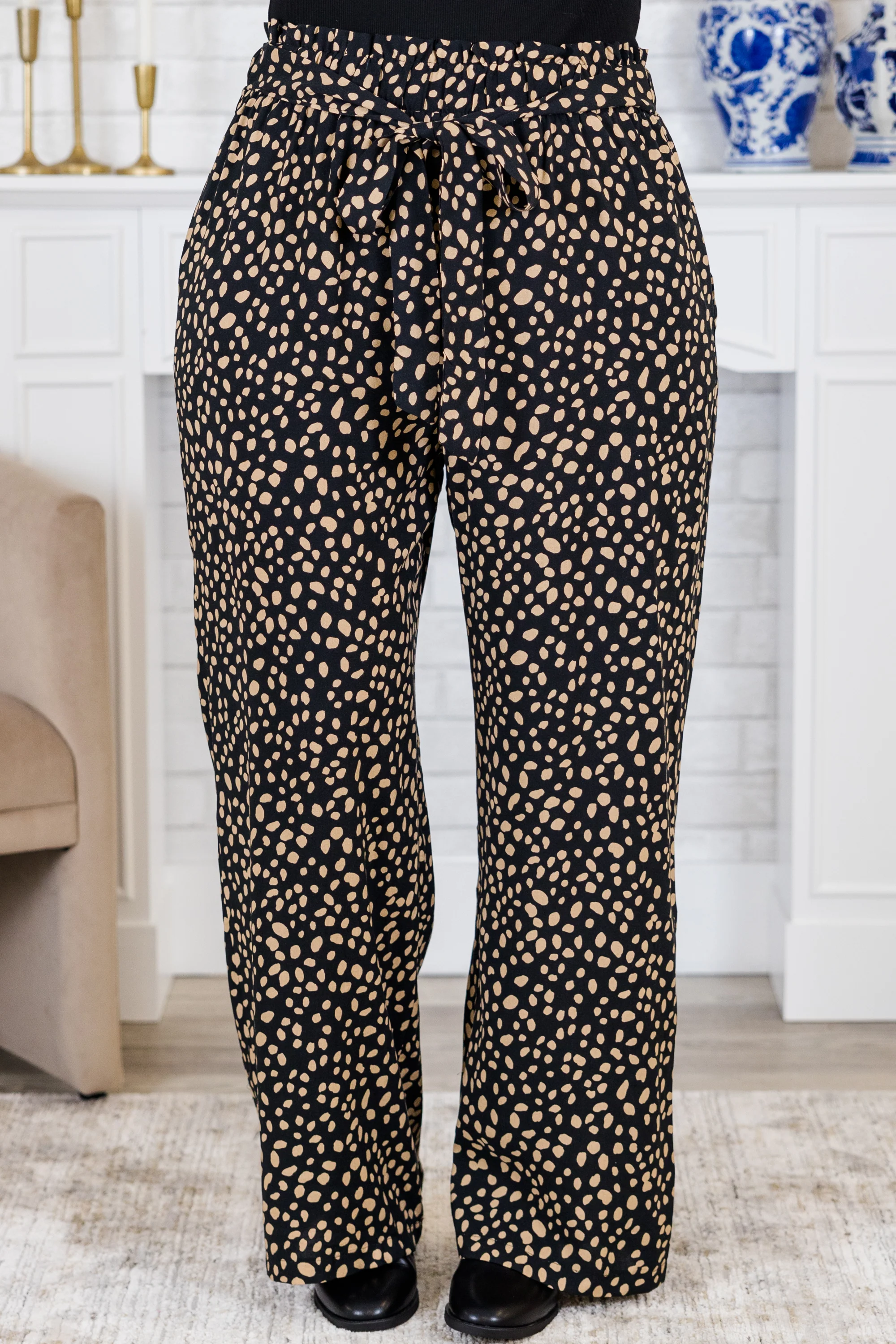 Pawsitivity is a Mindset Pants, Black - Image 3