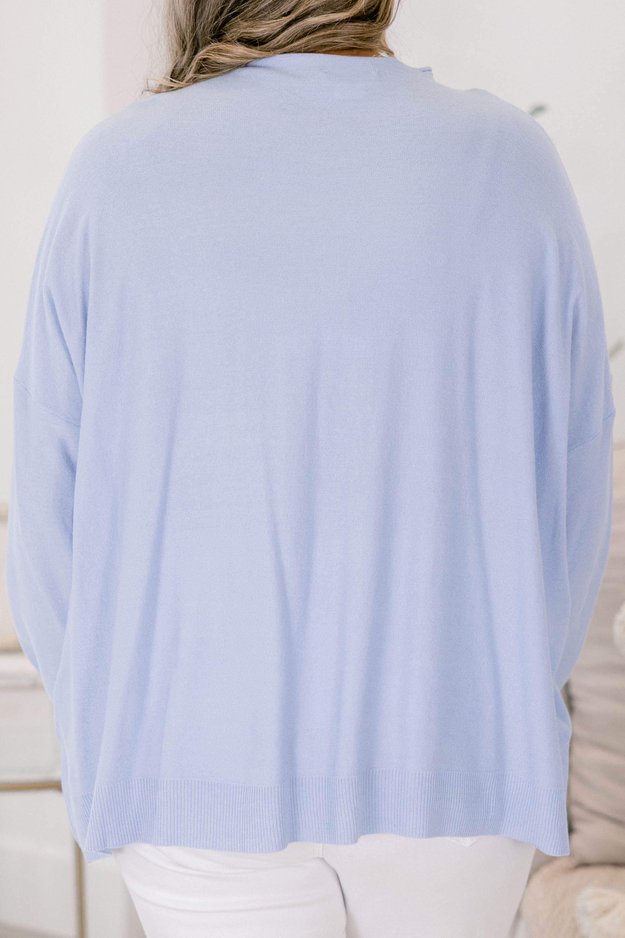 Perfect Timing Sweater, Blue - Image 6