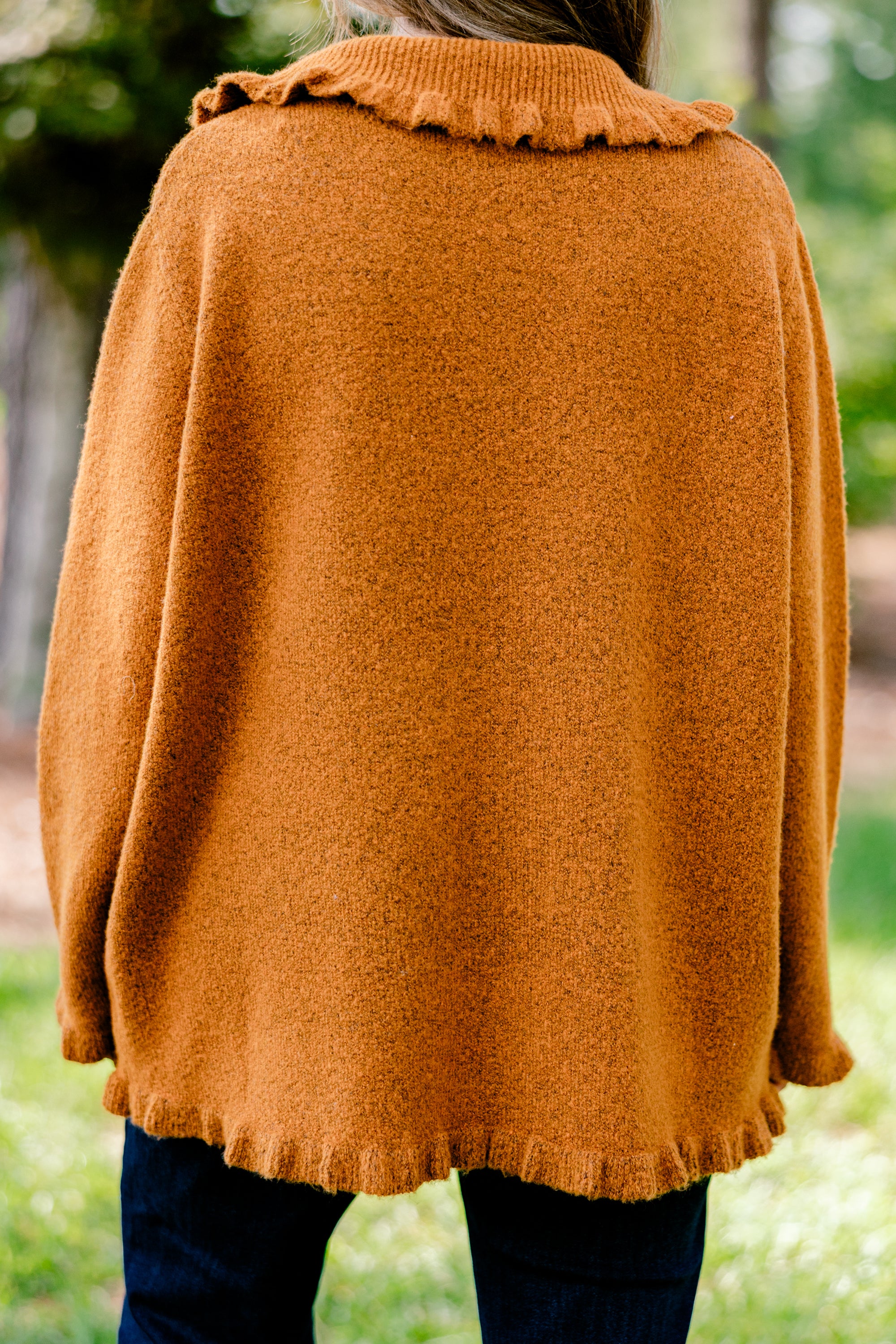Perfectly Peaceful Cardigan, Brown - Image 6