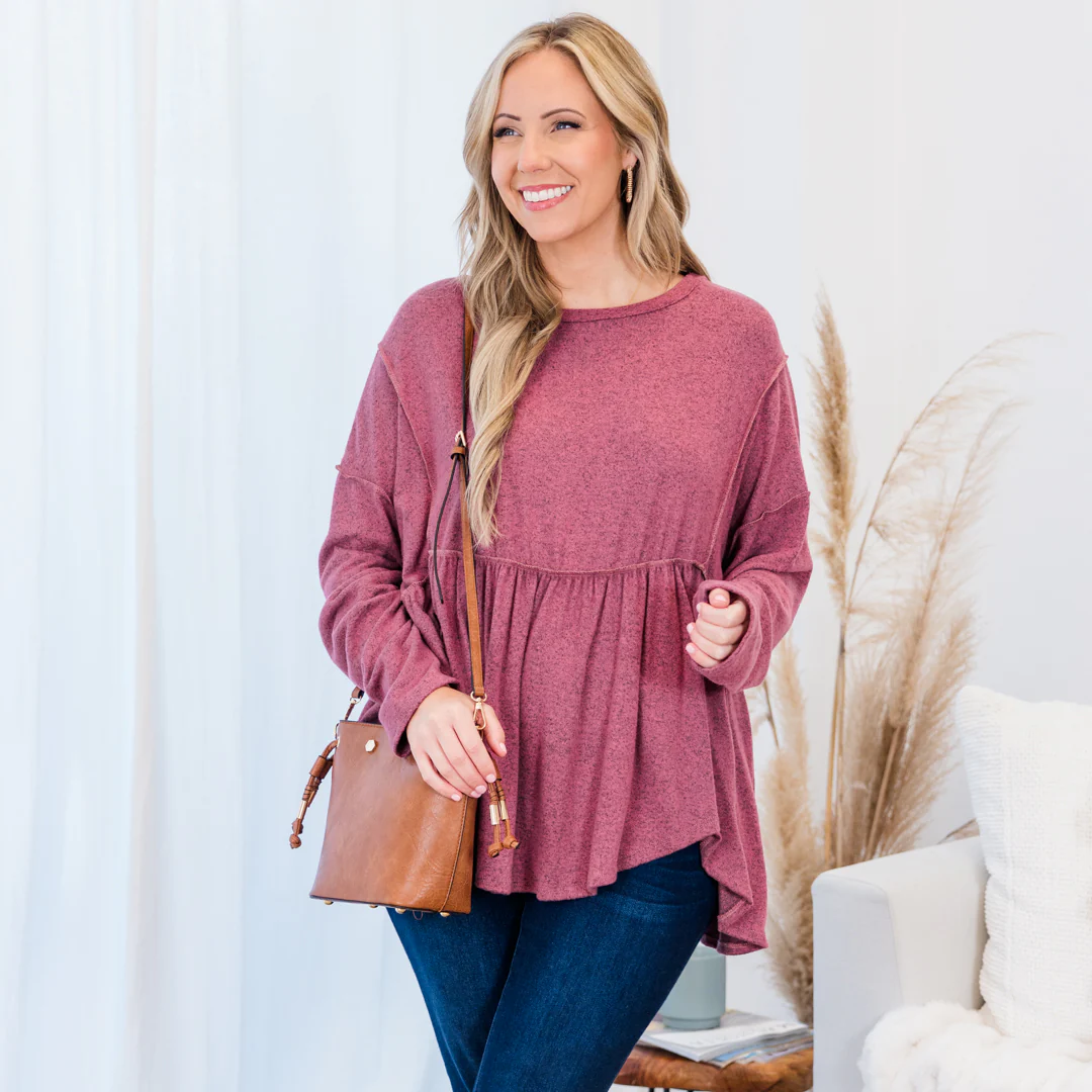 Picture That Top, Mauve - Image 7