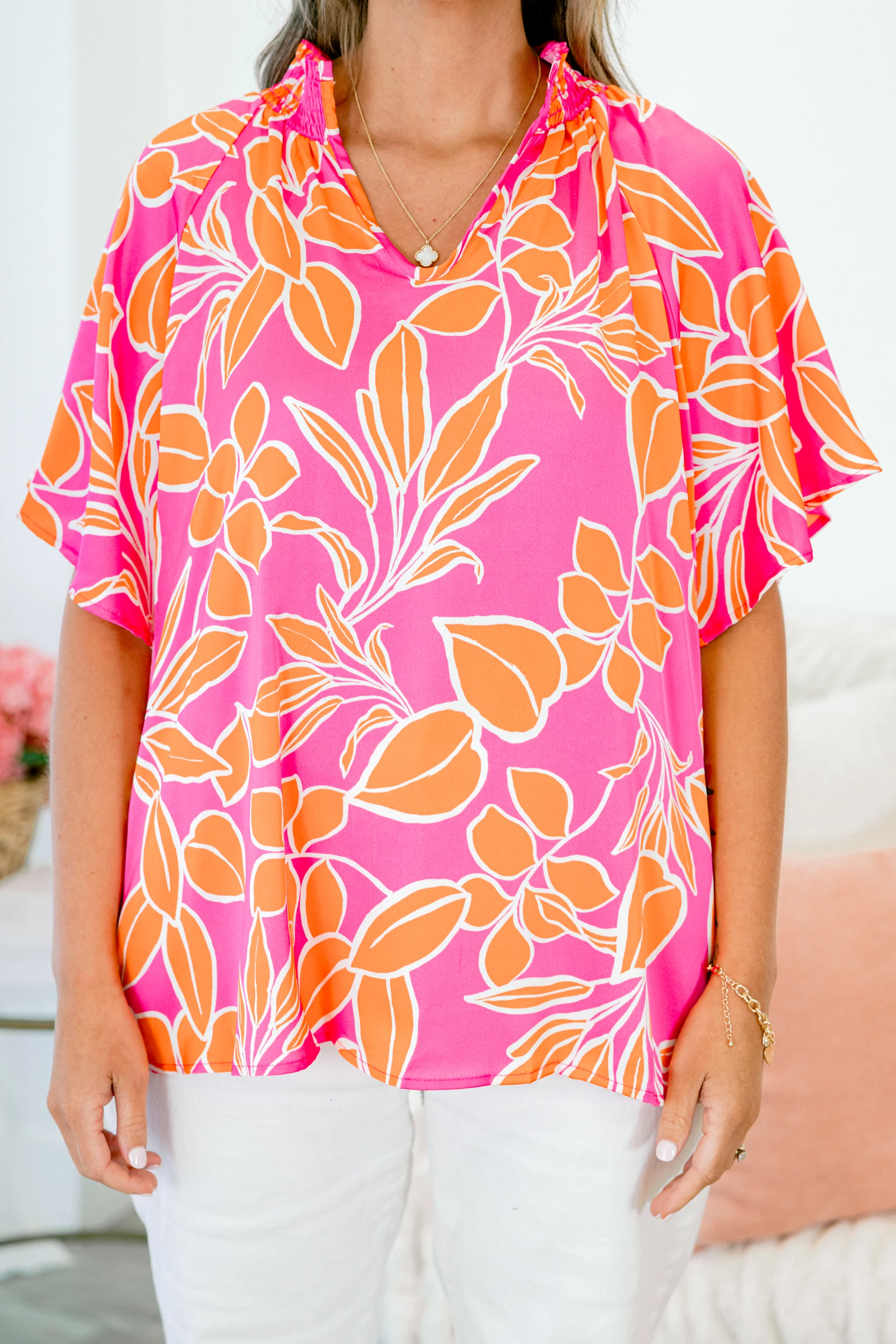Radiate Happiness Top, Pink - Image 5
