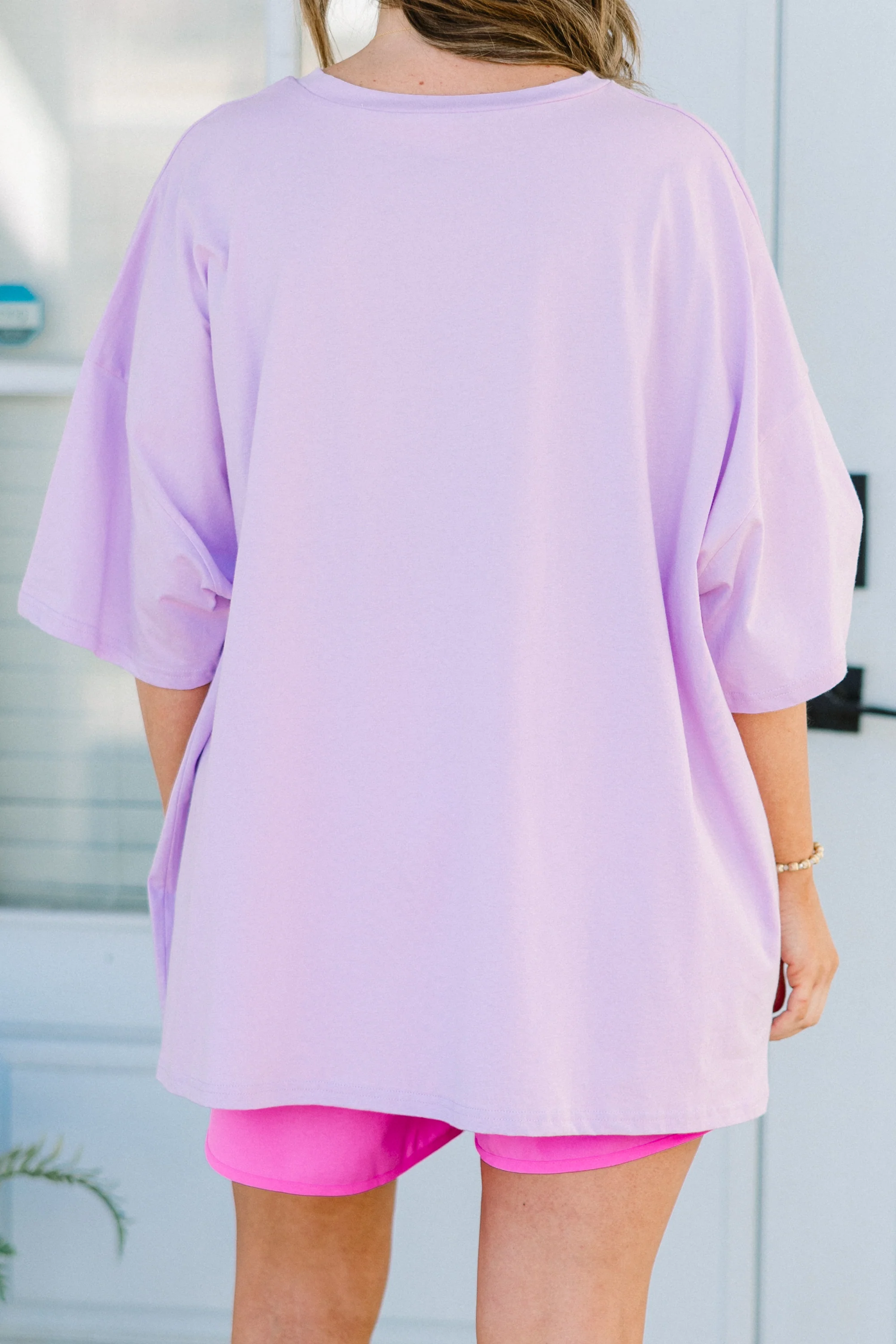 Salt Life Boyfriend Tee, Lilac - Image 5