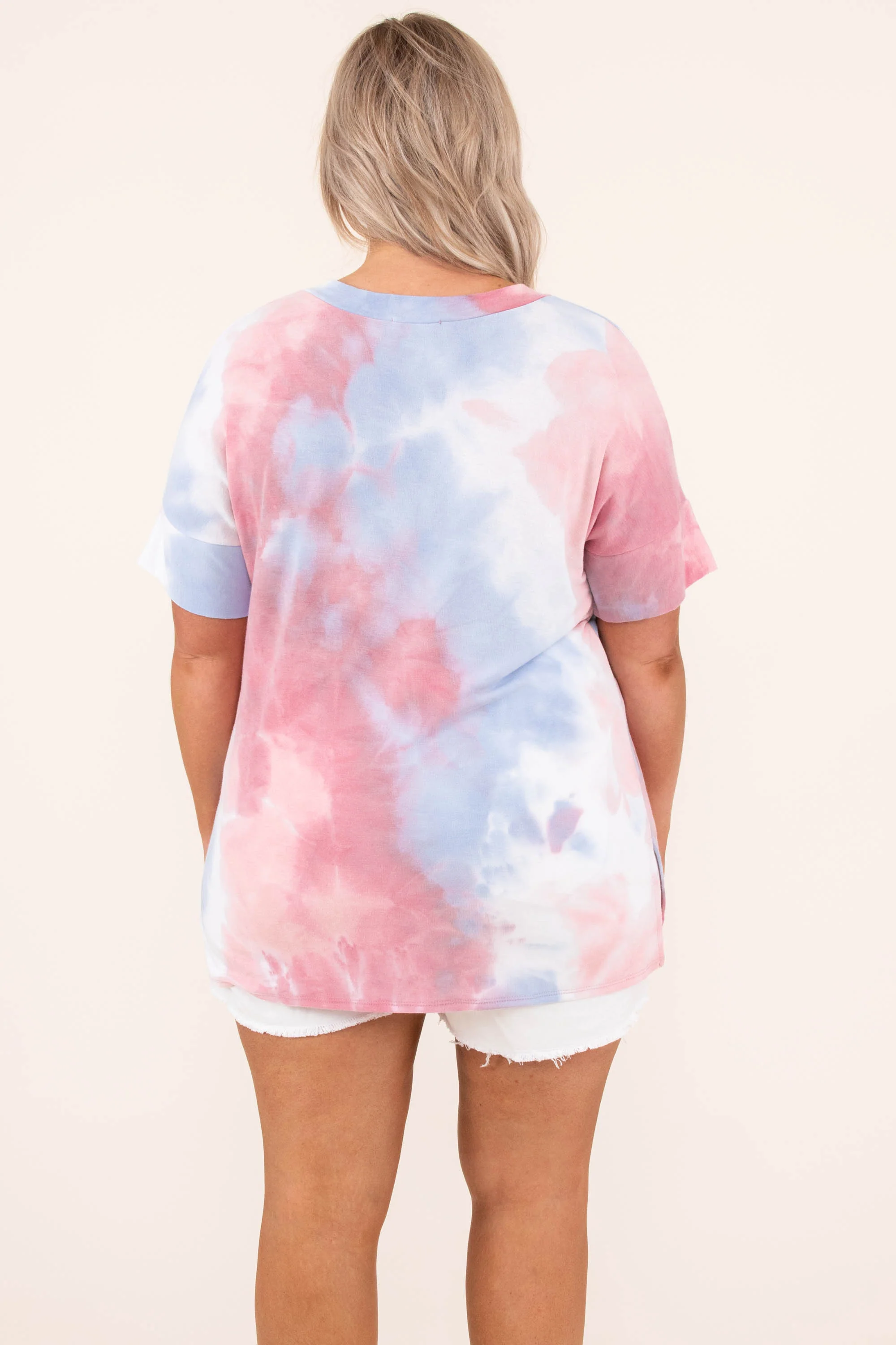 Salt Water Chaser Top, Blue-Red - Image 5