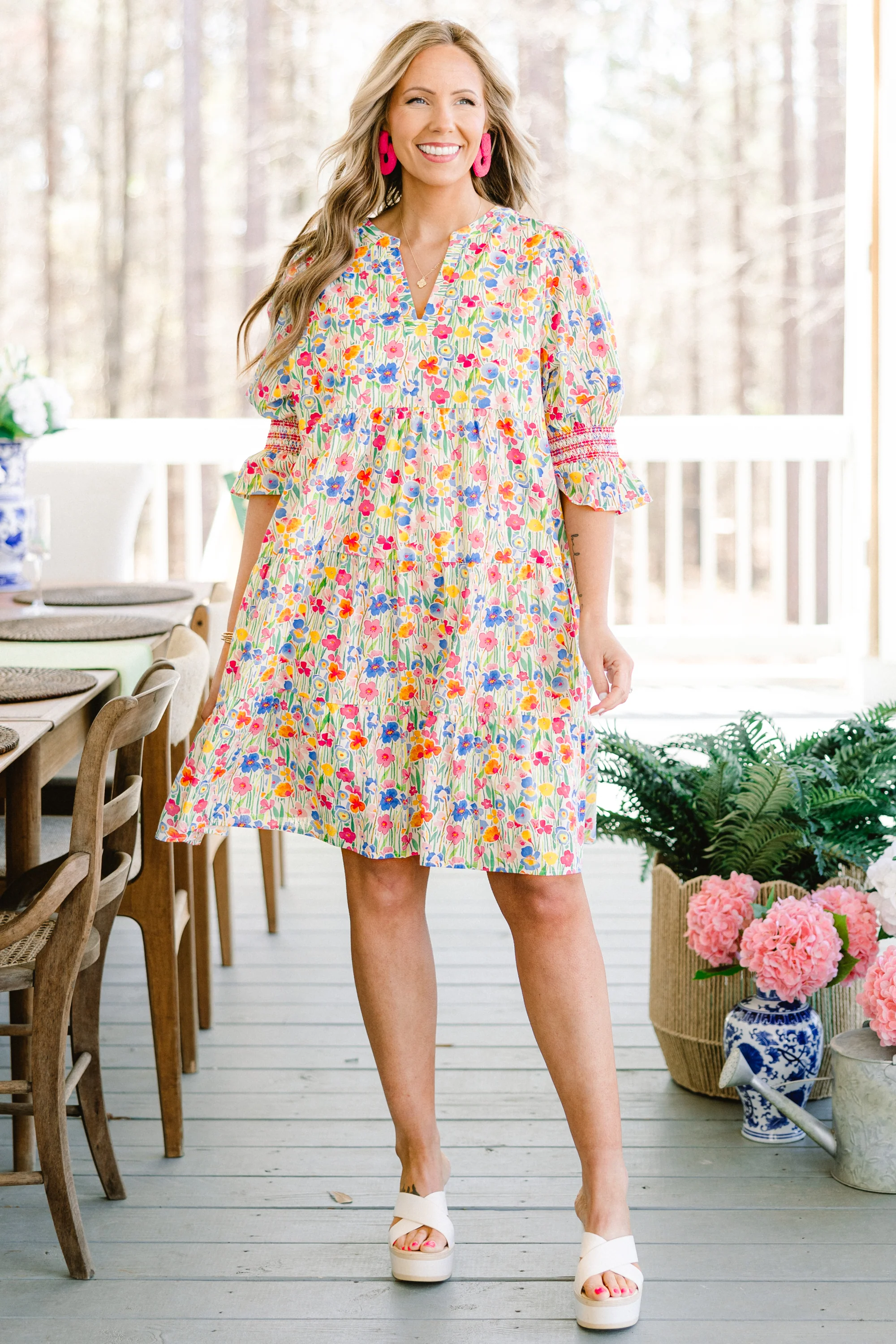 Sands Of Life Dress, Pink - Image 3