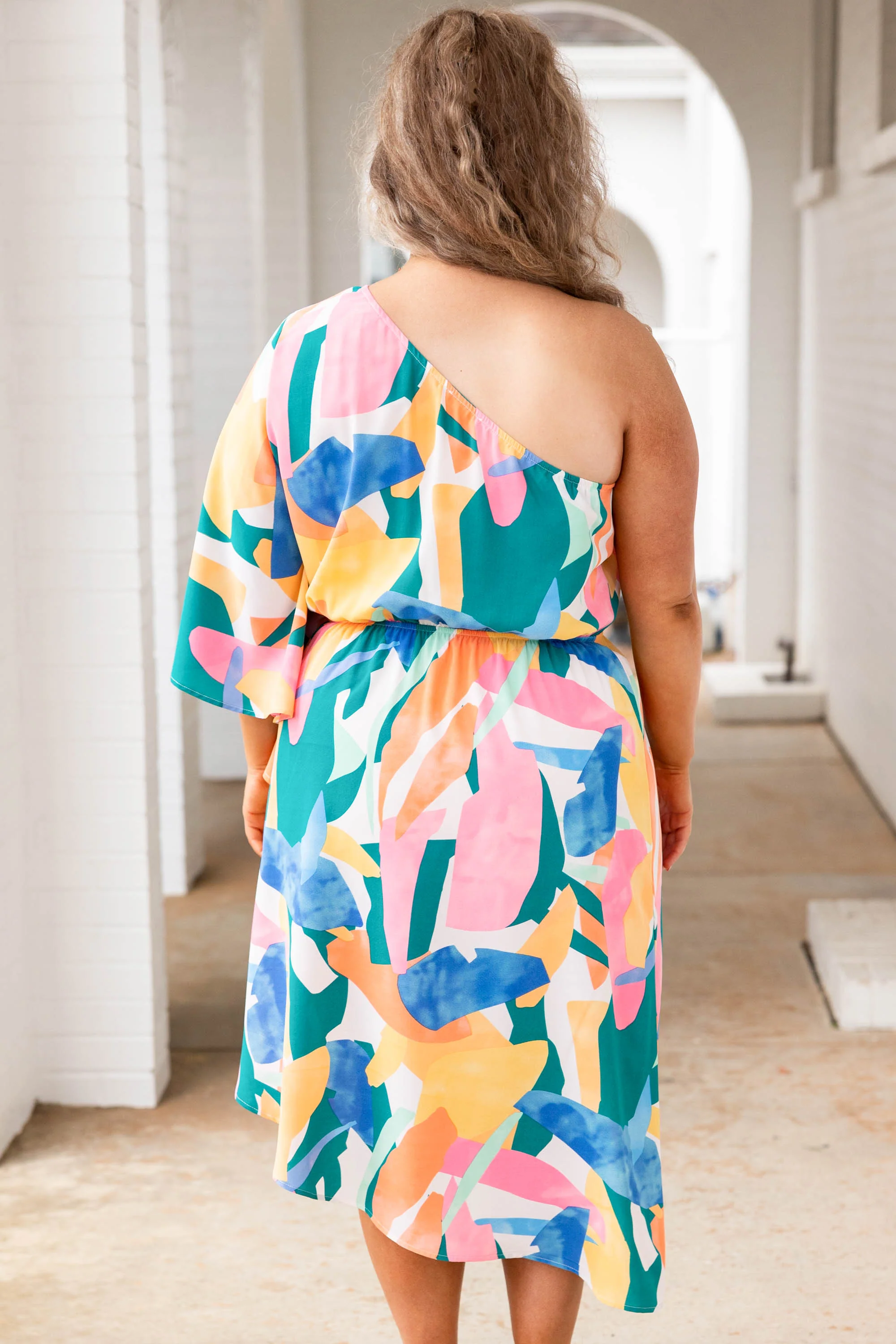 Sandy Gal Dress, Green - Image 5