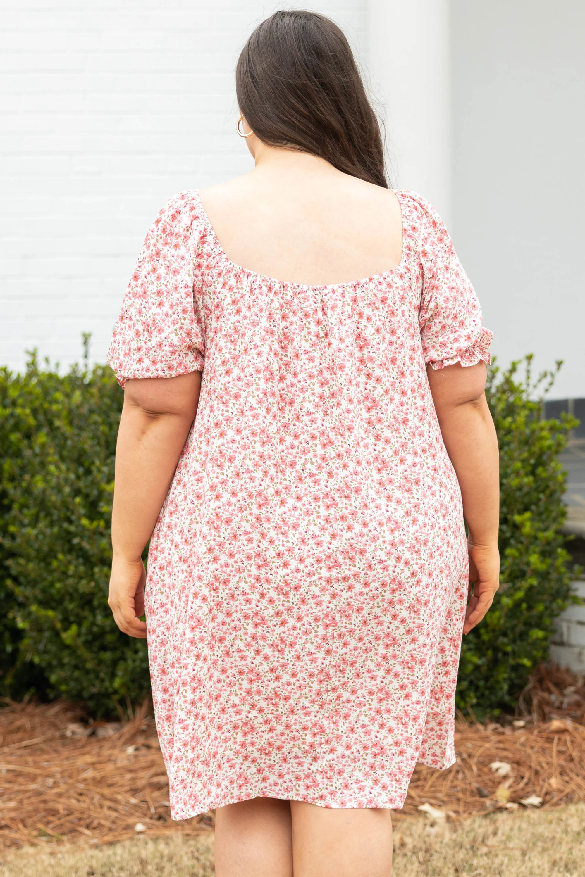 Save Your Tears Dress, Coral - Image 5