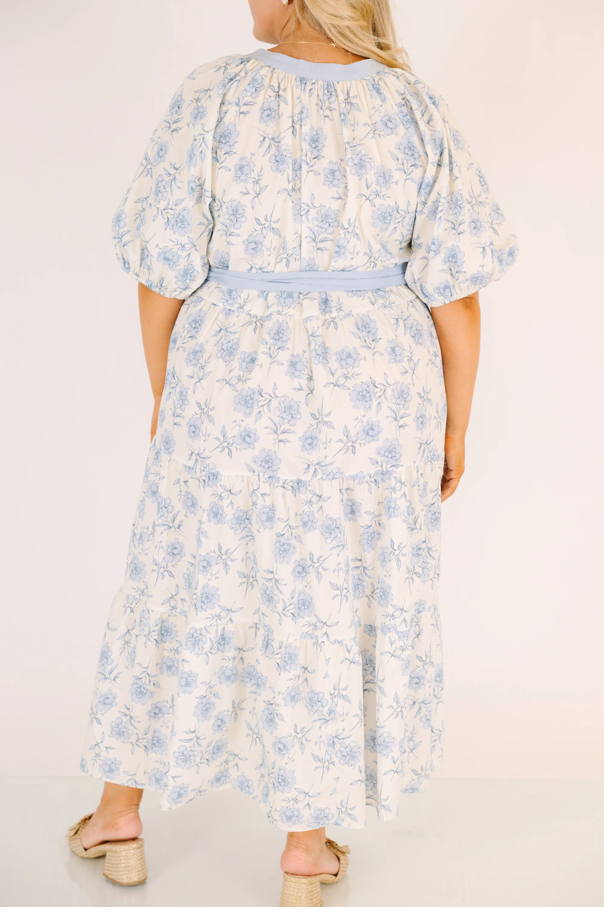 Shades Of The Shore Dress, Baby Blue - Image 7
