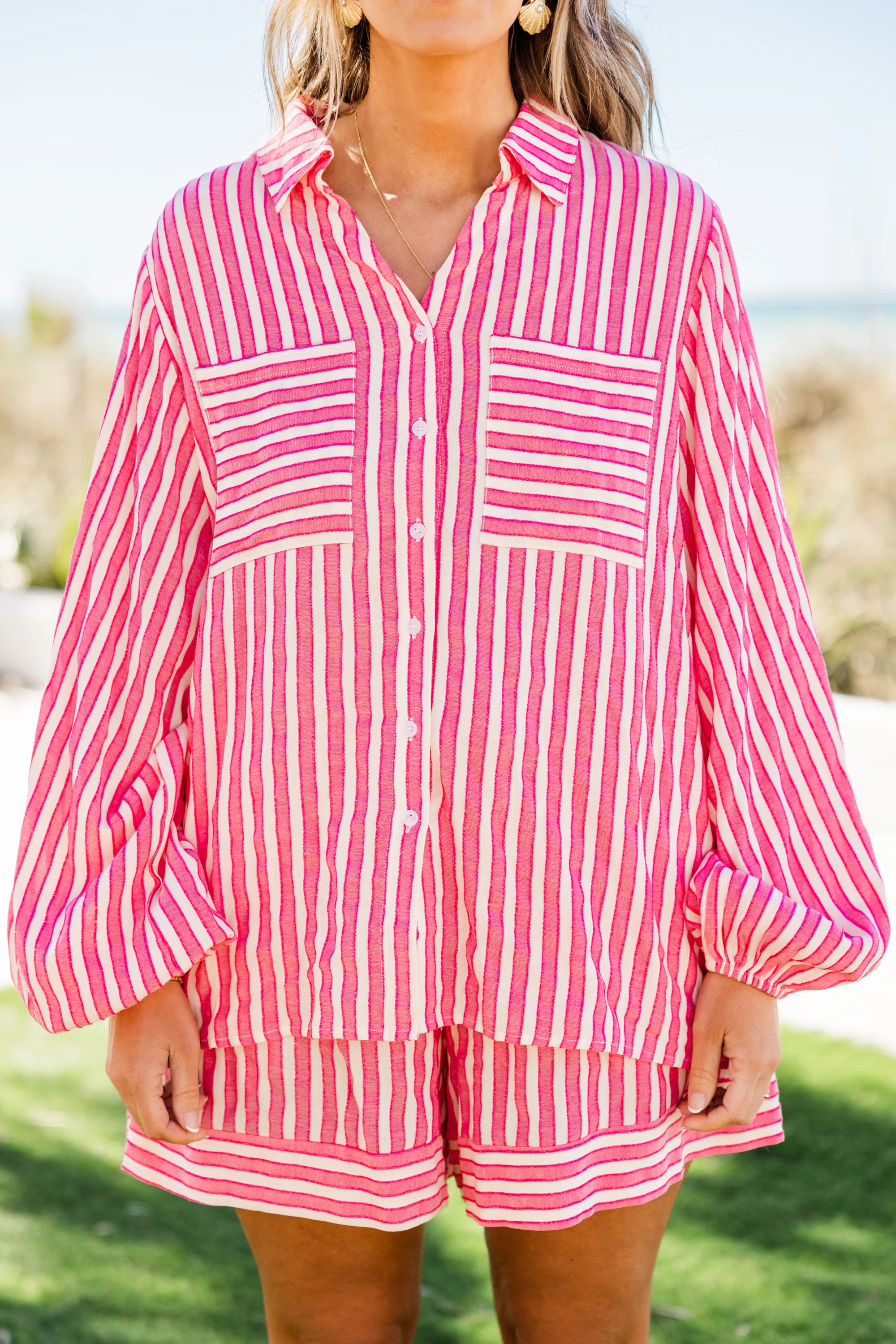 Shout It Top, Pink - Image 5
