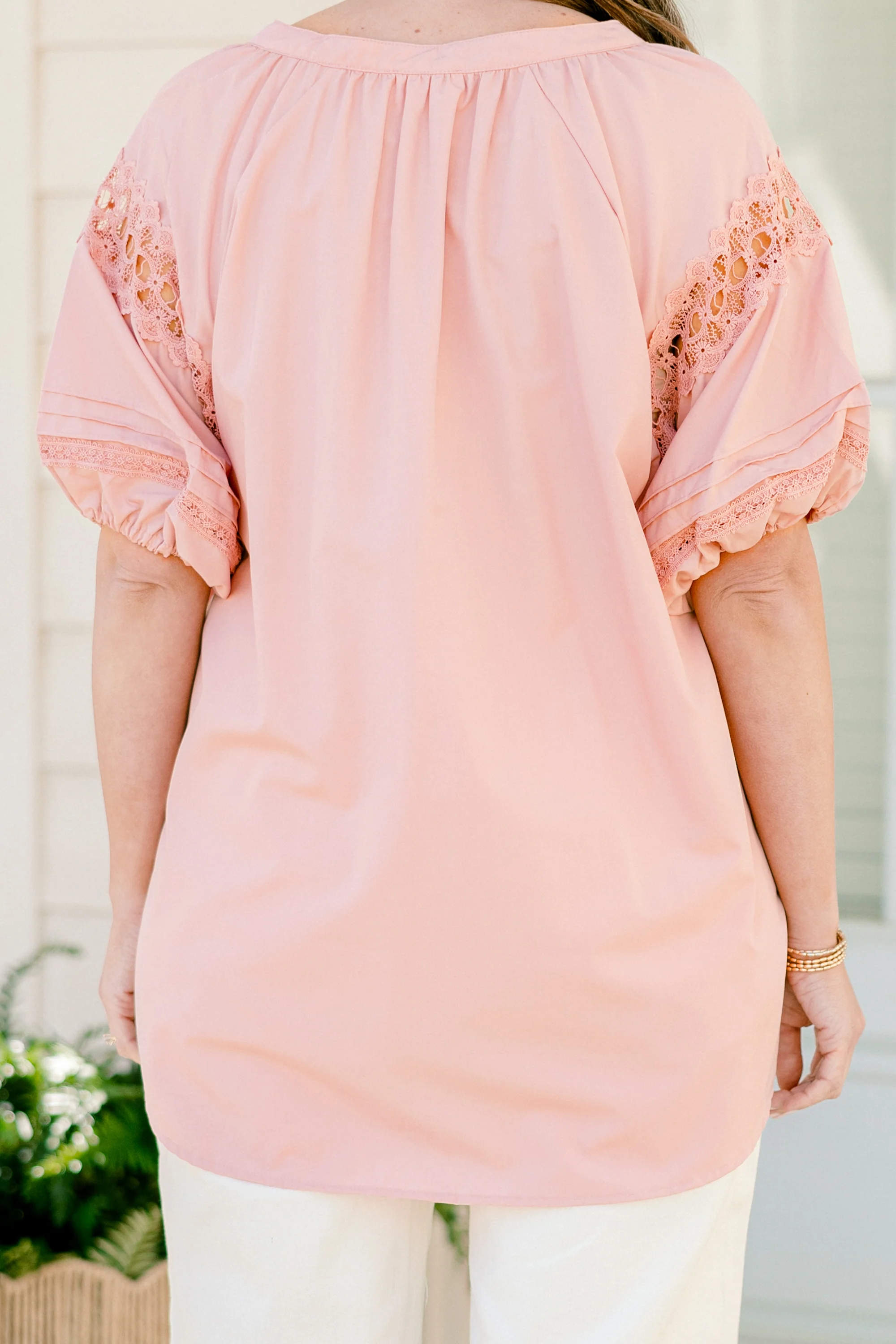 Simple And Gorgeous Top, Pink - Image 6