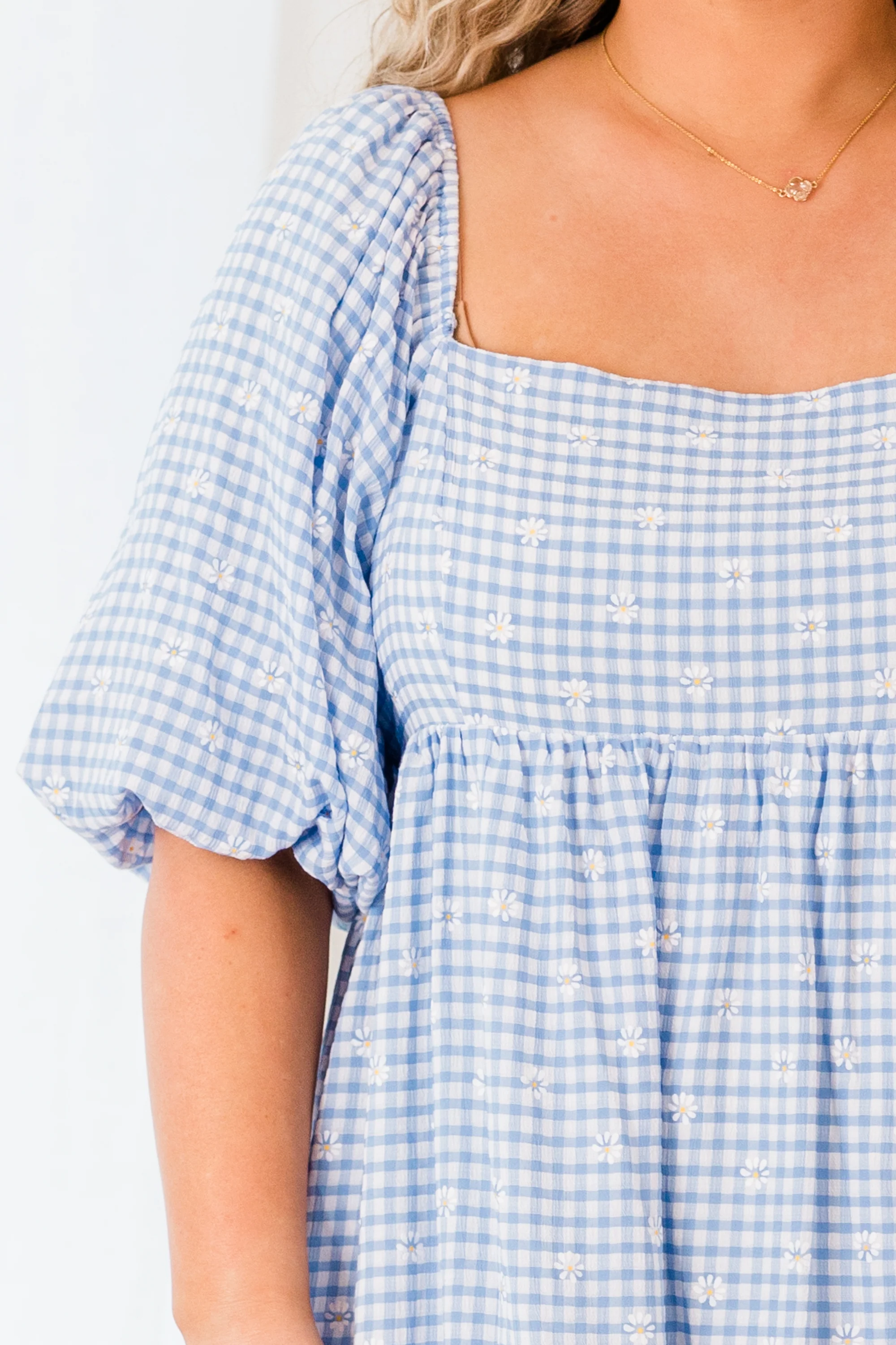 Small Town Sweetheart Dress, Blue - Image 4