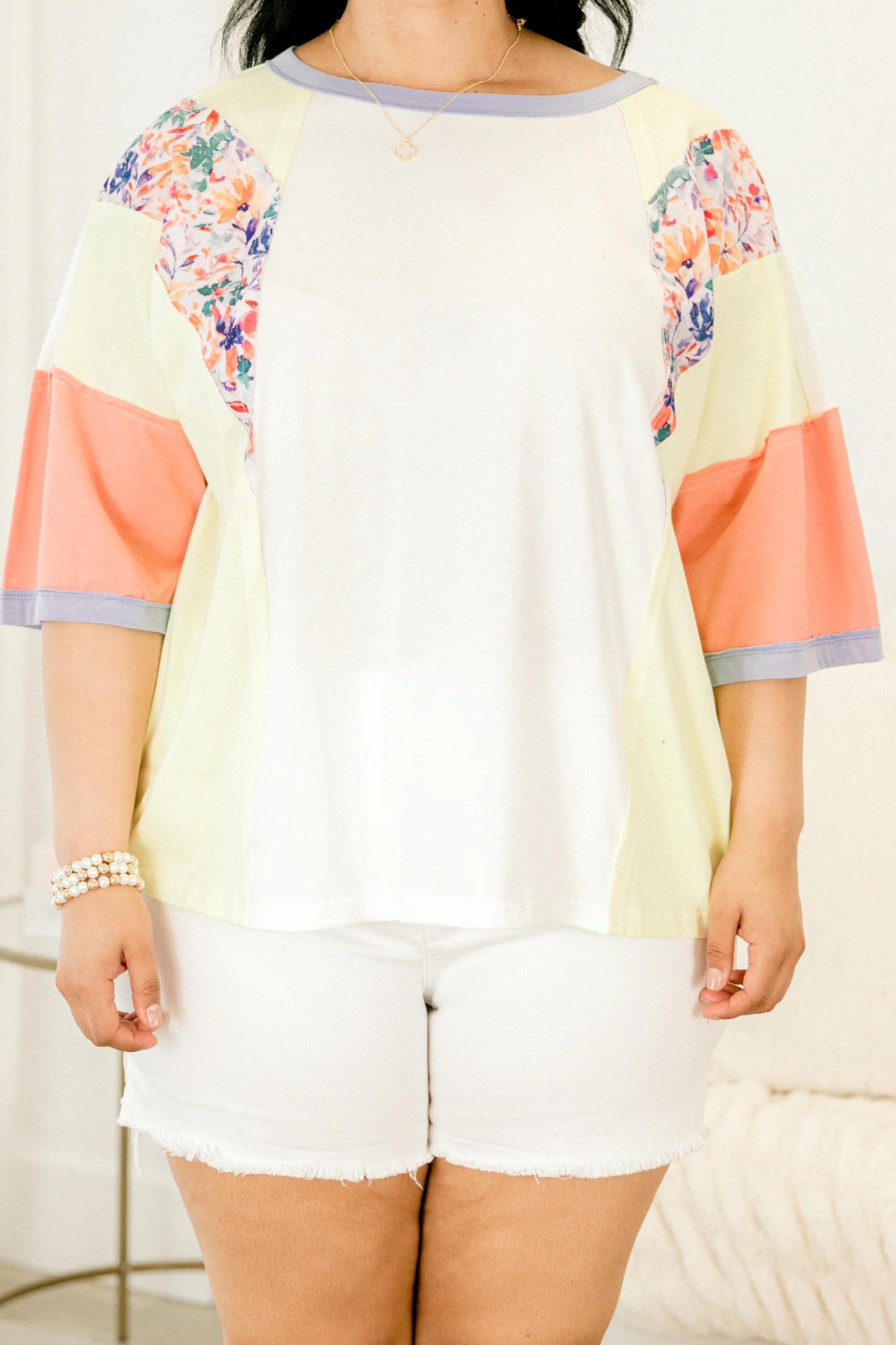 So Kind Top, White Combo - Image 5