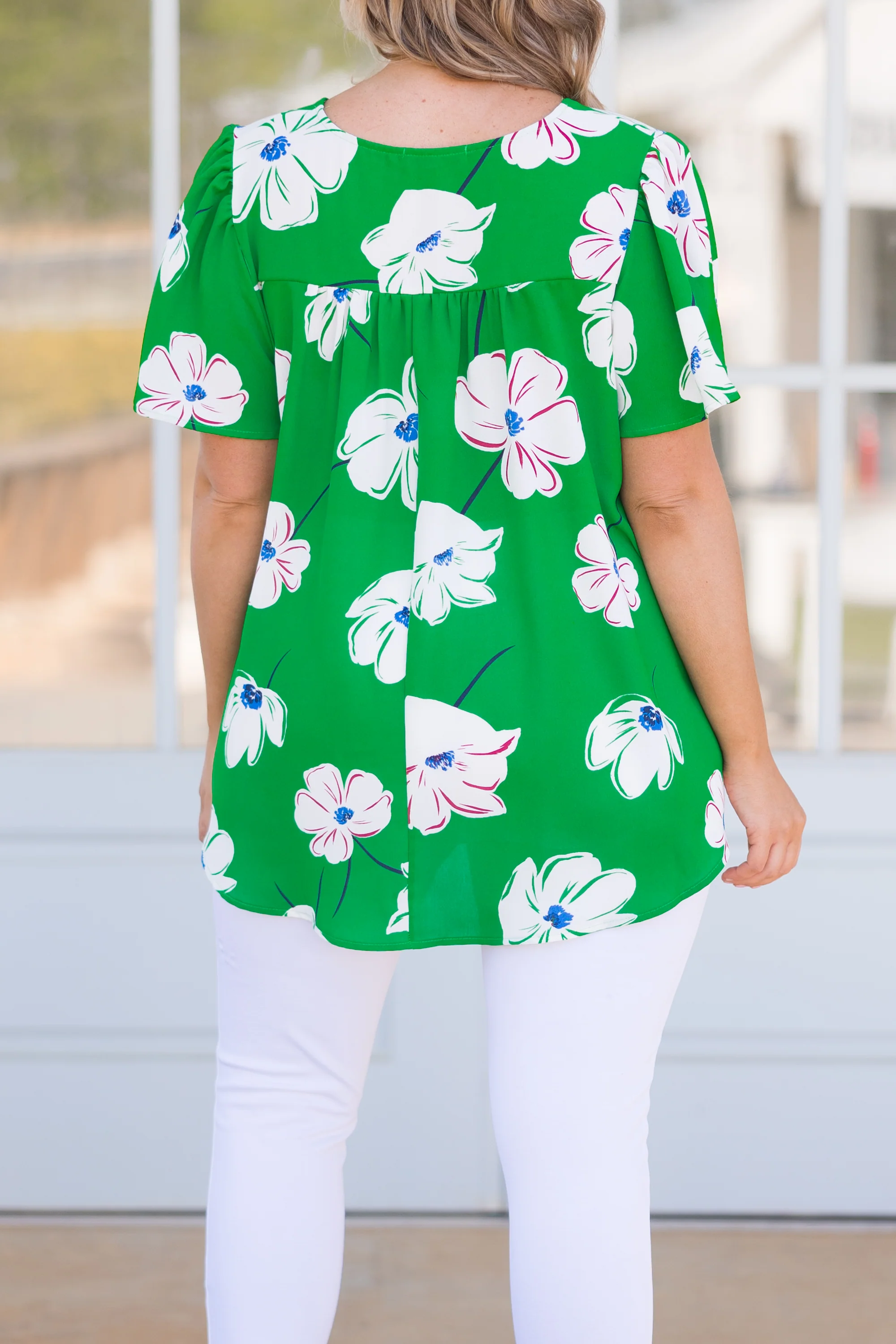 So Sensible Top, Kelly Green - Image 5