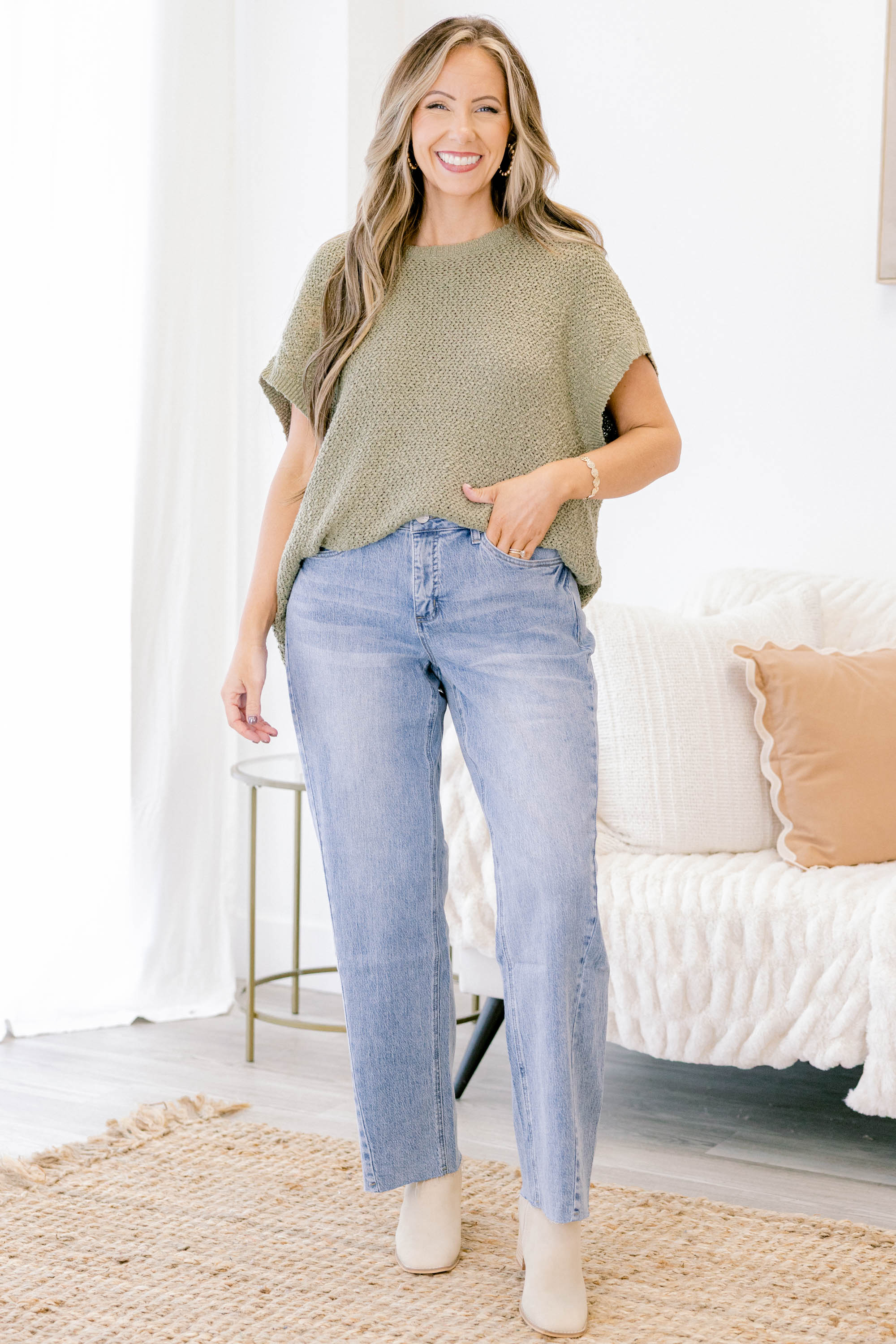 Some Things To Say Jeans, Blue - Image 6
