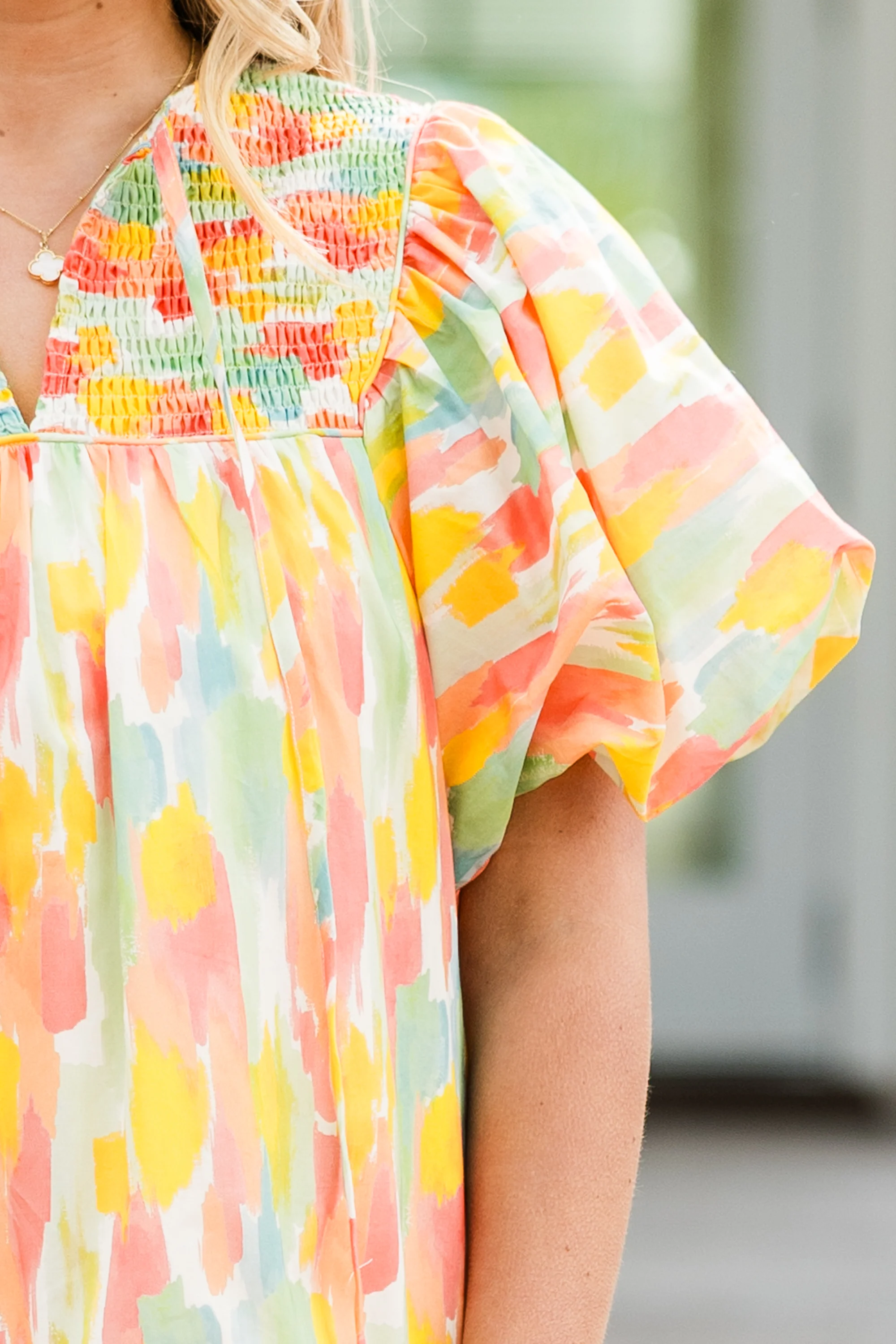 Something Good Dress, Watercolor - Image 4