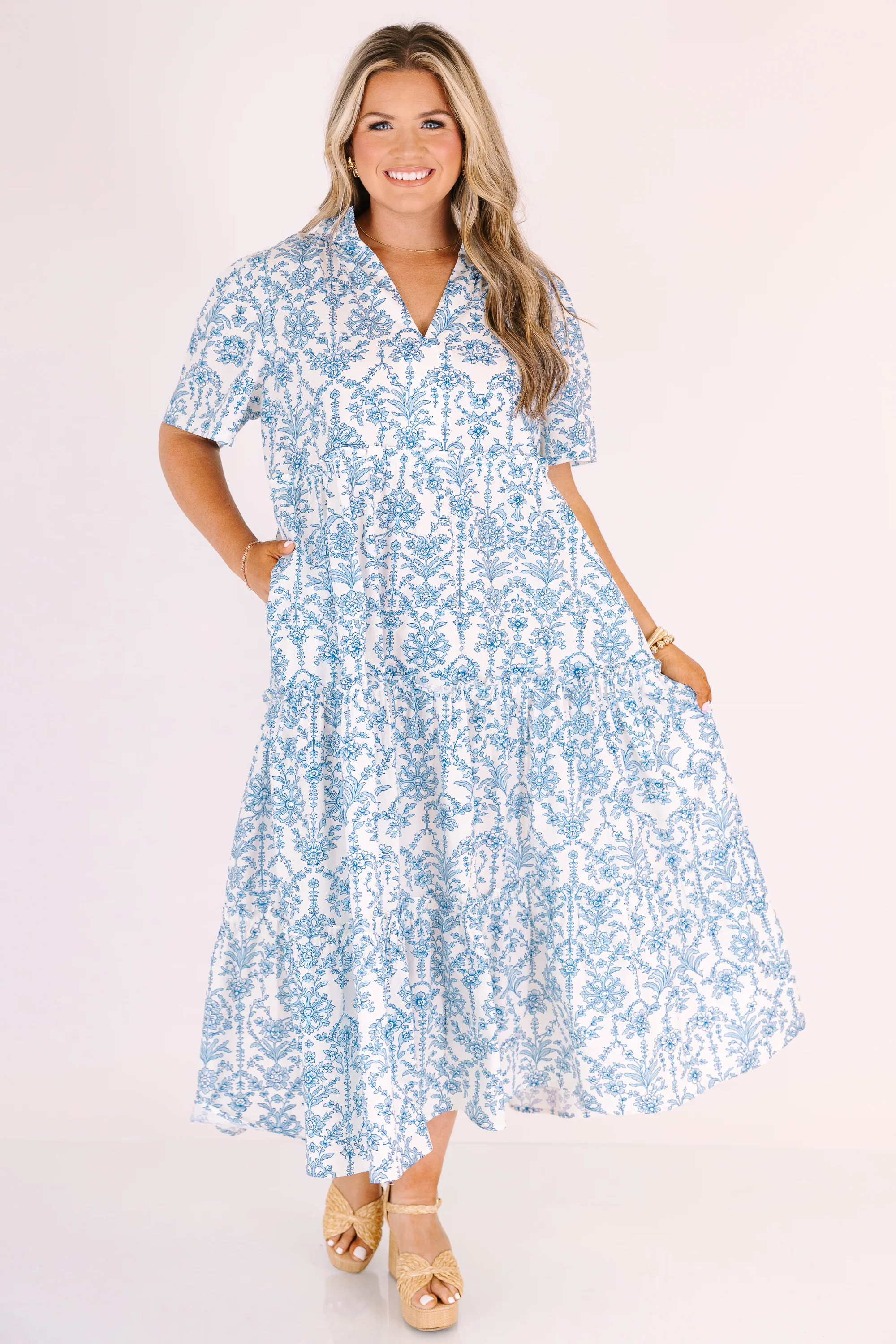 Straight Shot Dress, Cerulean - Image 2