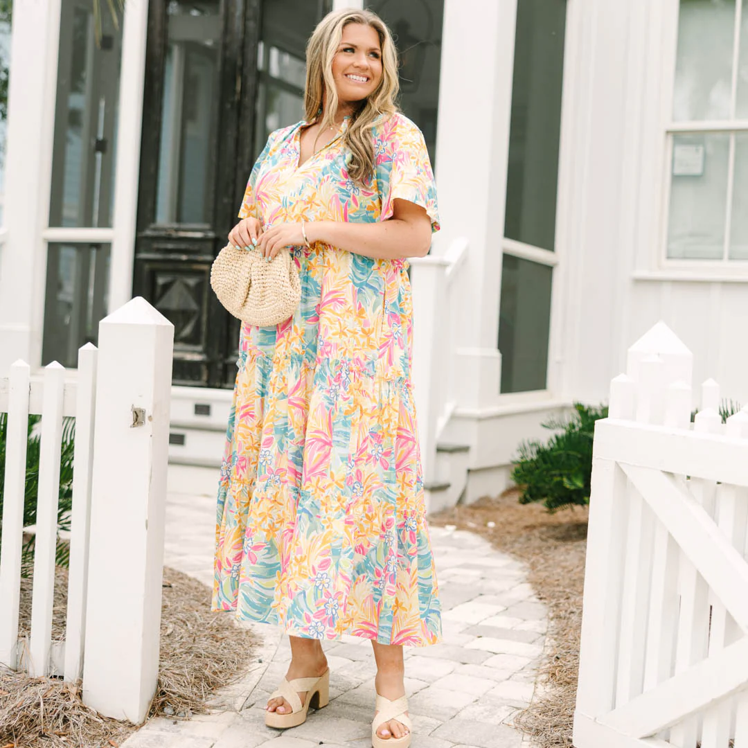 Straight Shot Dress, Yellow - Image 7