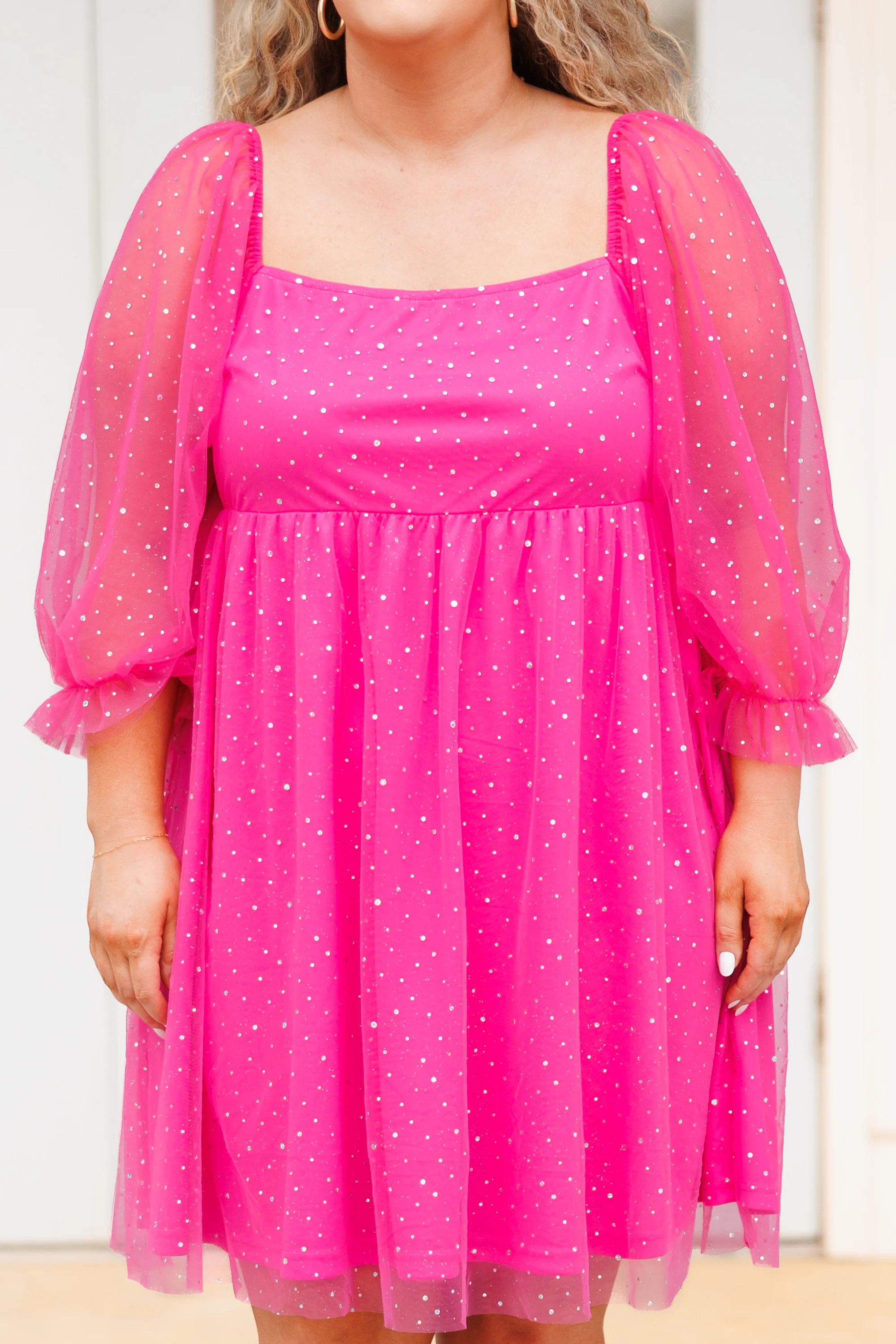 Sweet Evening Dress, Pink - Image 4