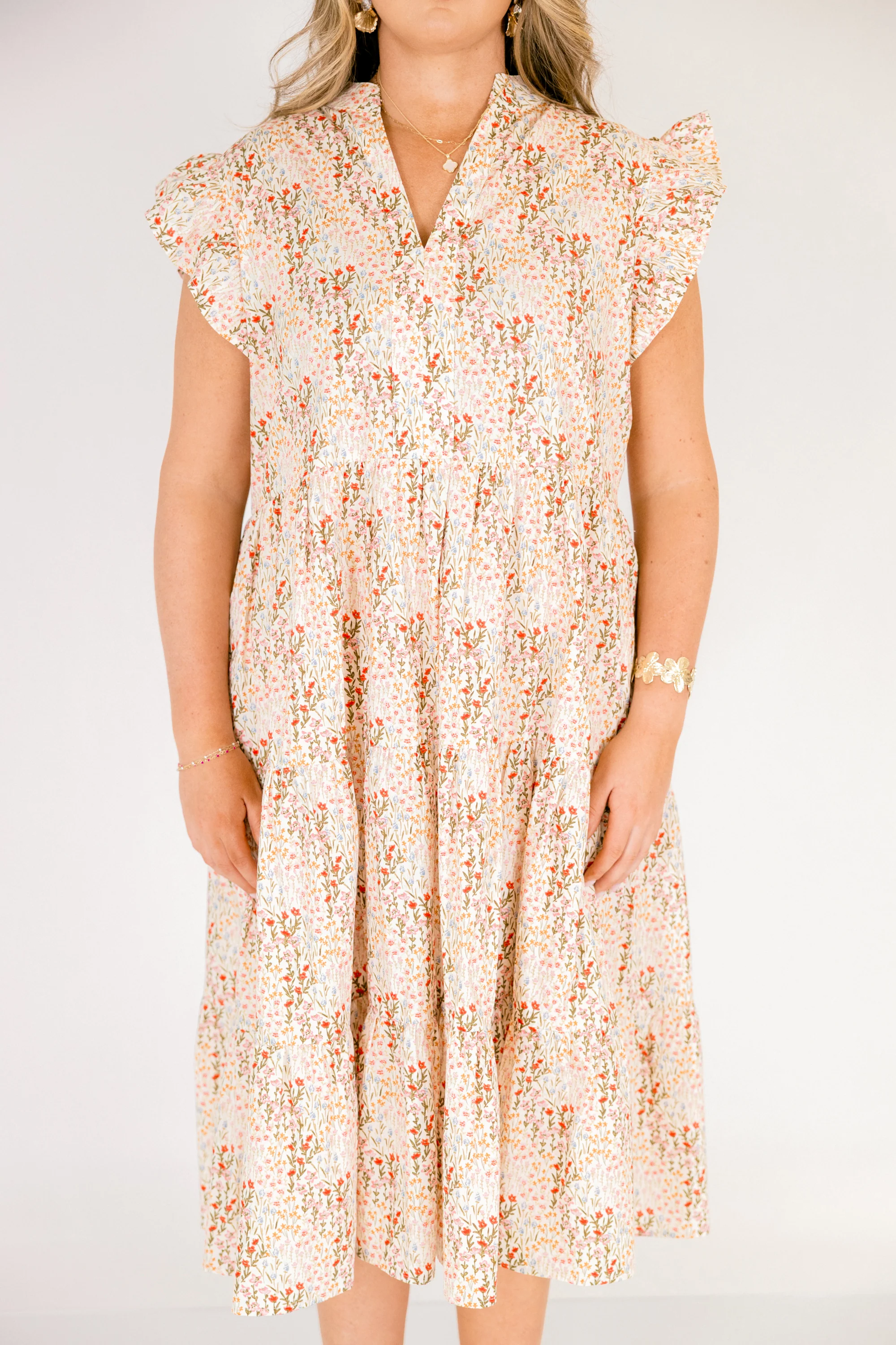 Sweet Nature Dress, Cream - Image 6
