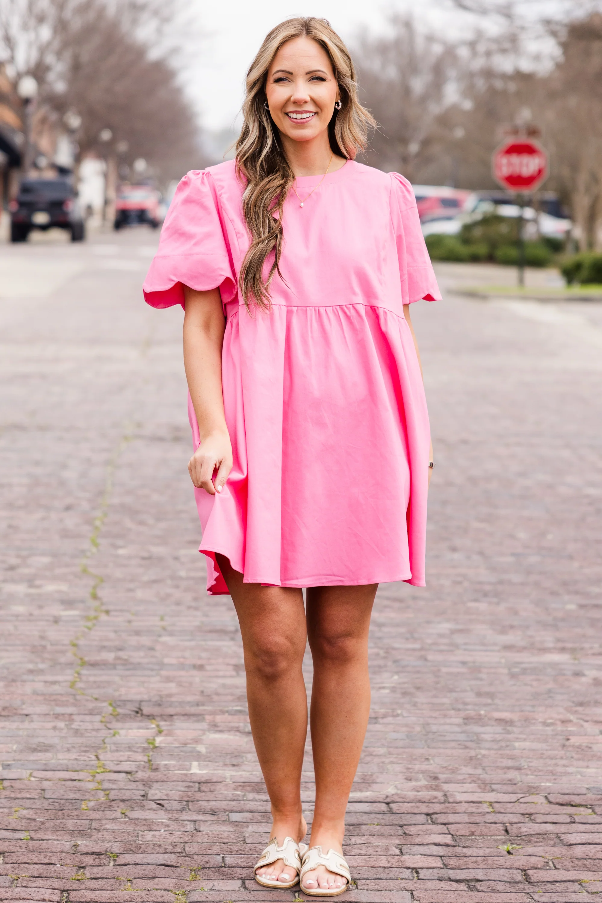 Sweet New Days Dress, Pink - Image 3