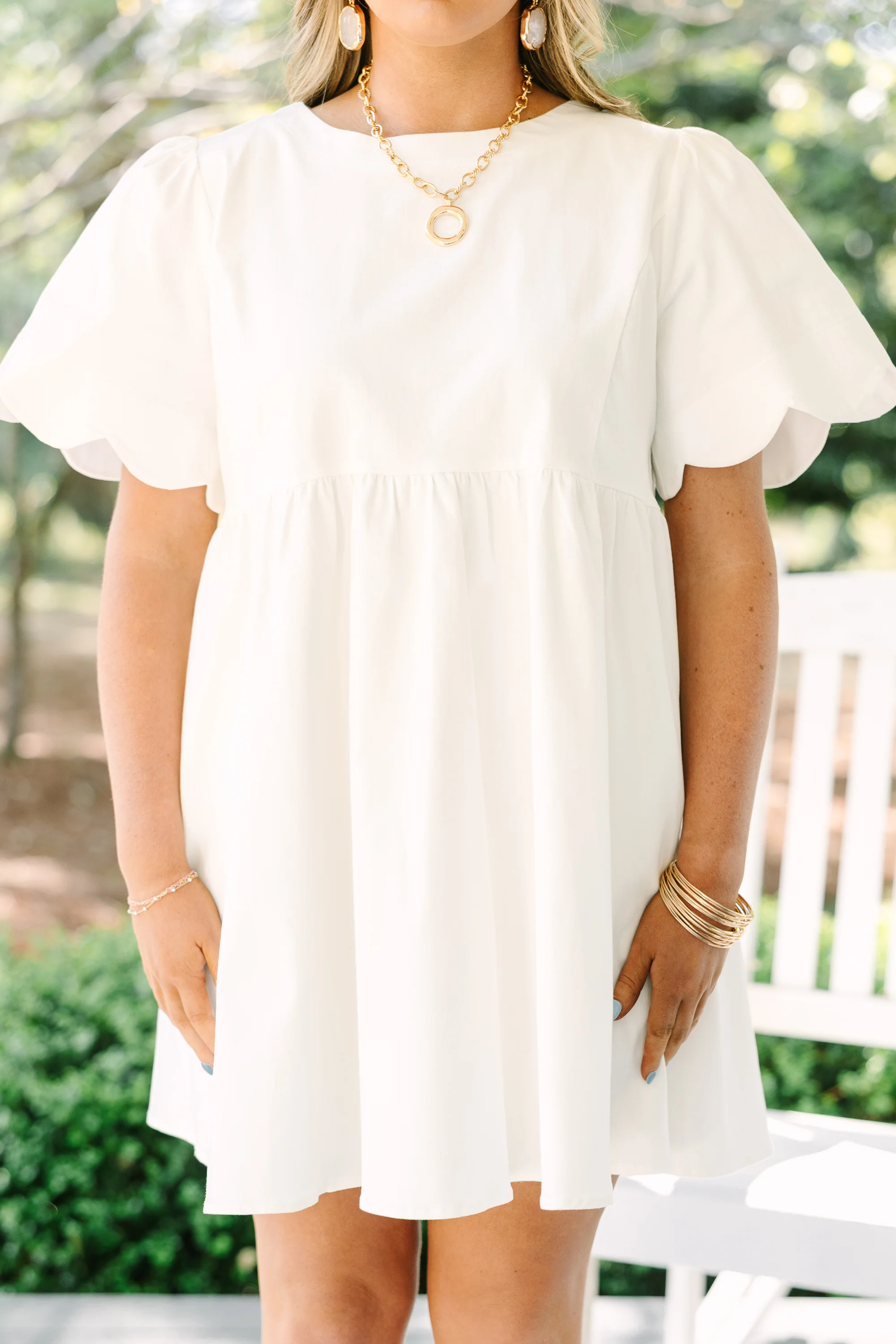 Sweet New Days Dress, White - Image 5
