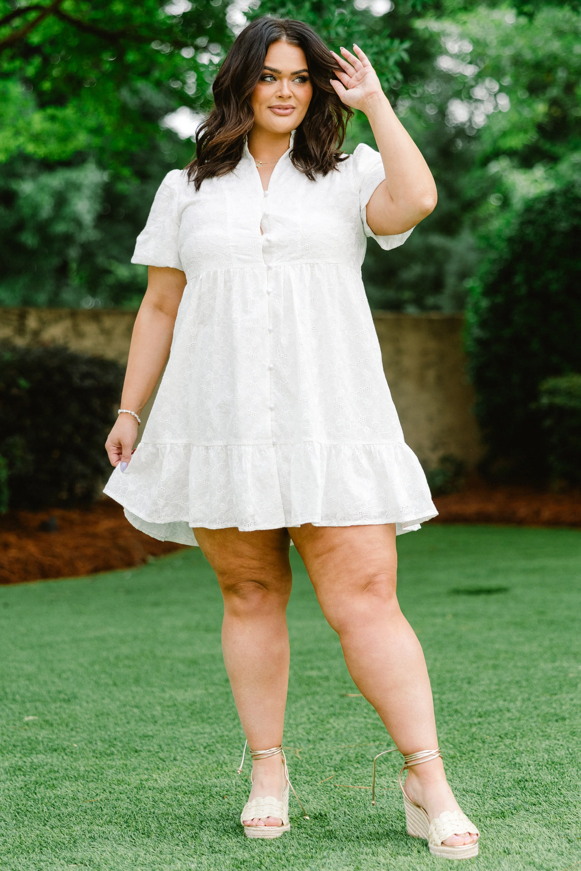 Sweeter Than Sunshine Dress, White - Image 2