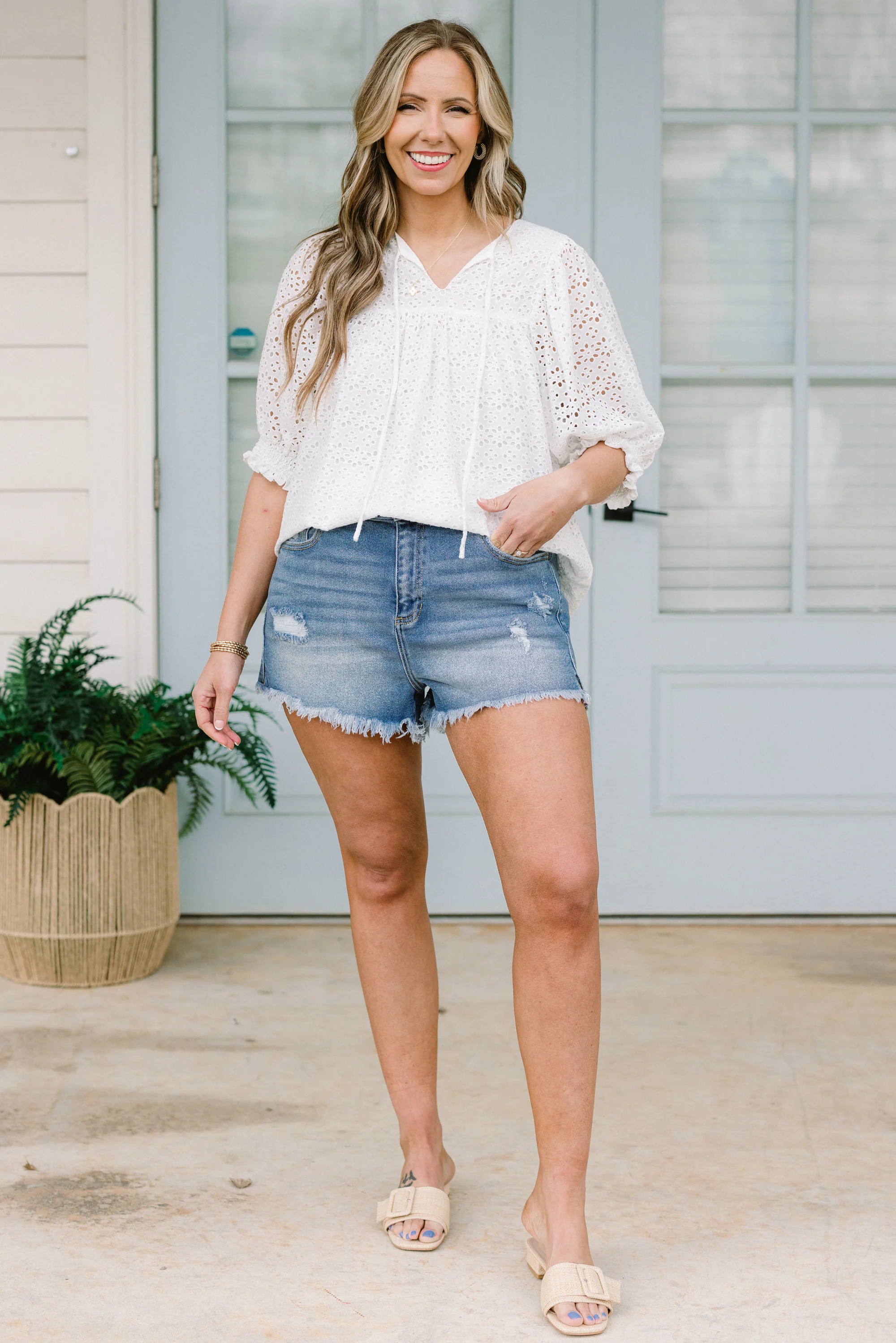 Take Control Shorts, Medium Wash - Image 3