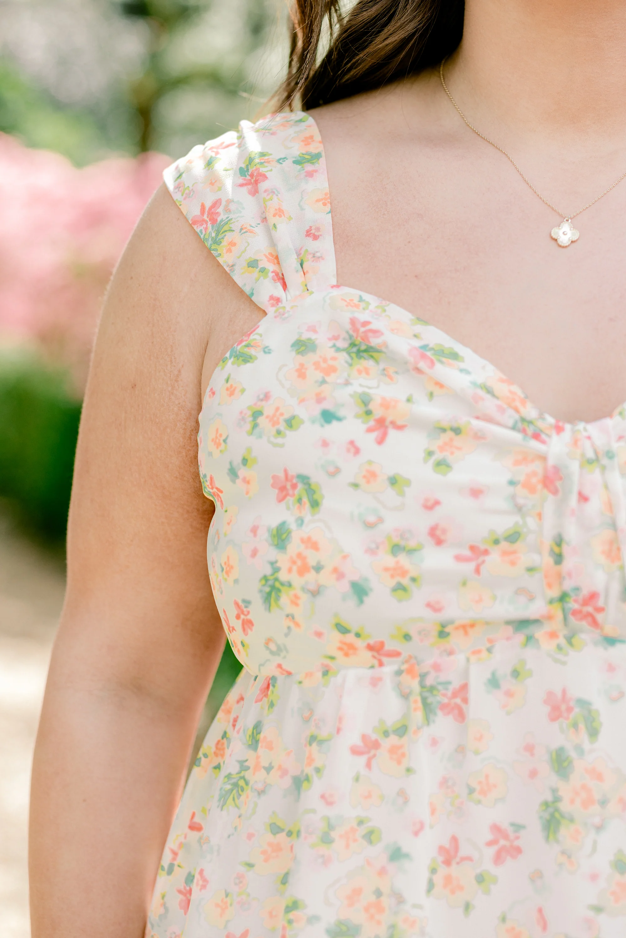 The Bells Are Ringing Babydoll Tank, Ivory - Image 4