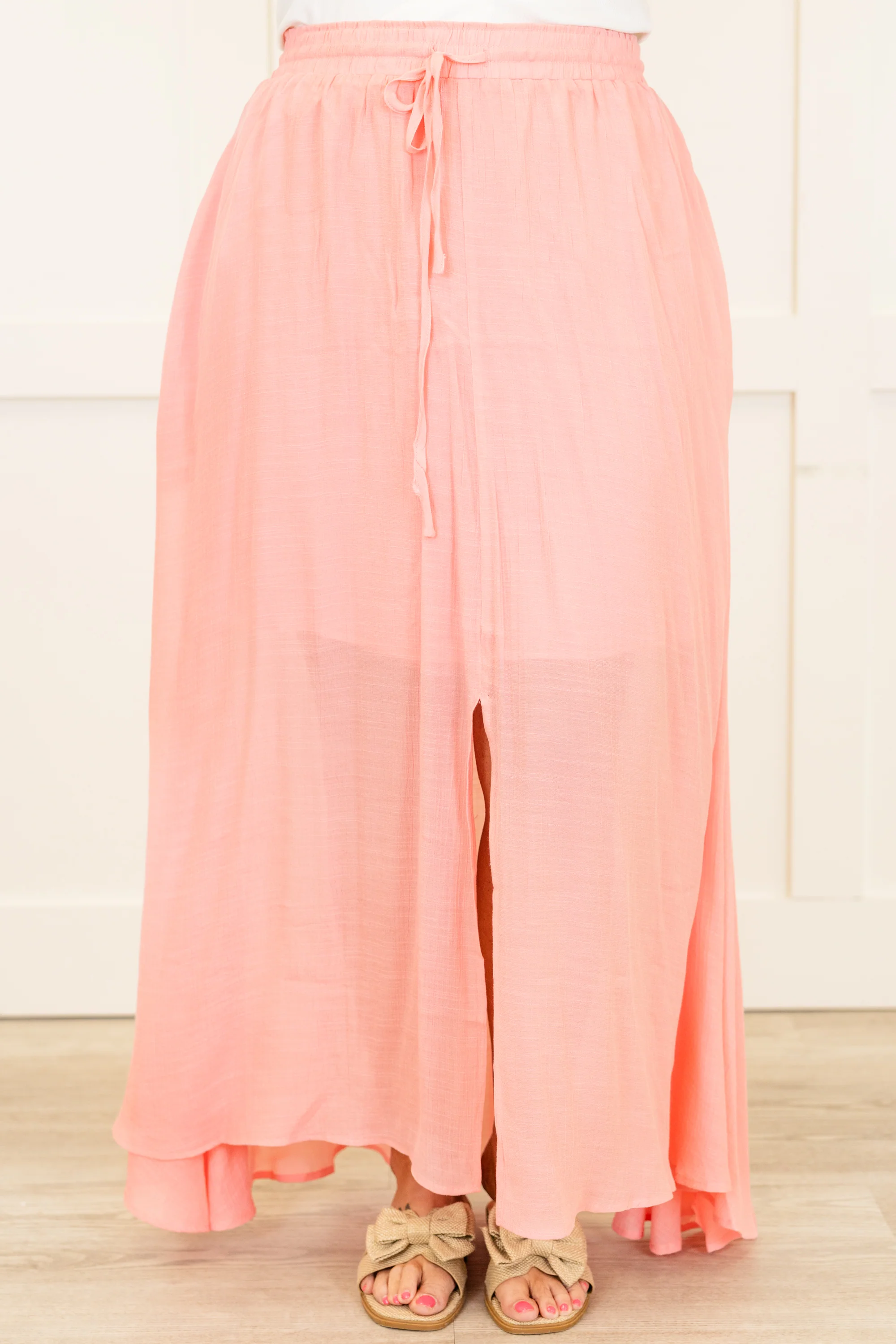 The Break Is Over Skirt, Pastel Pink - Image 3