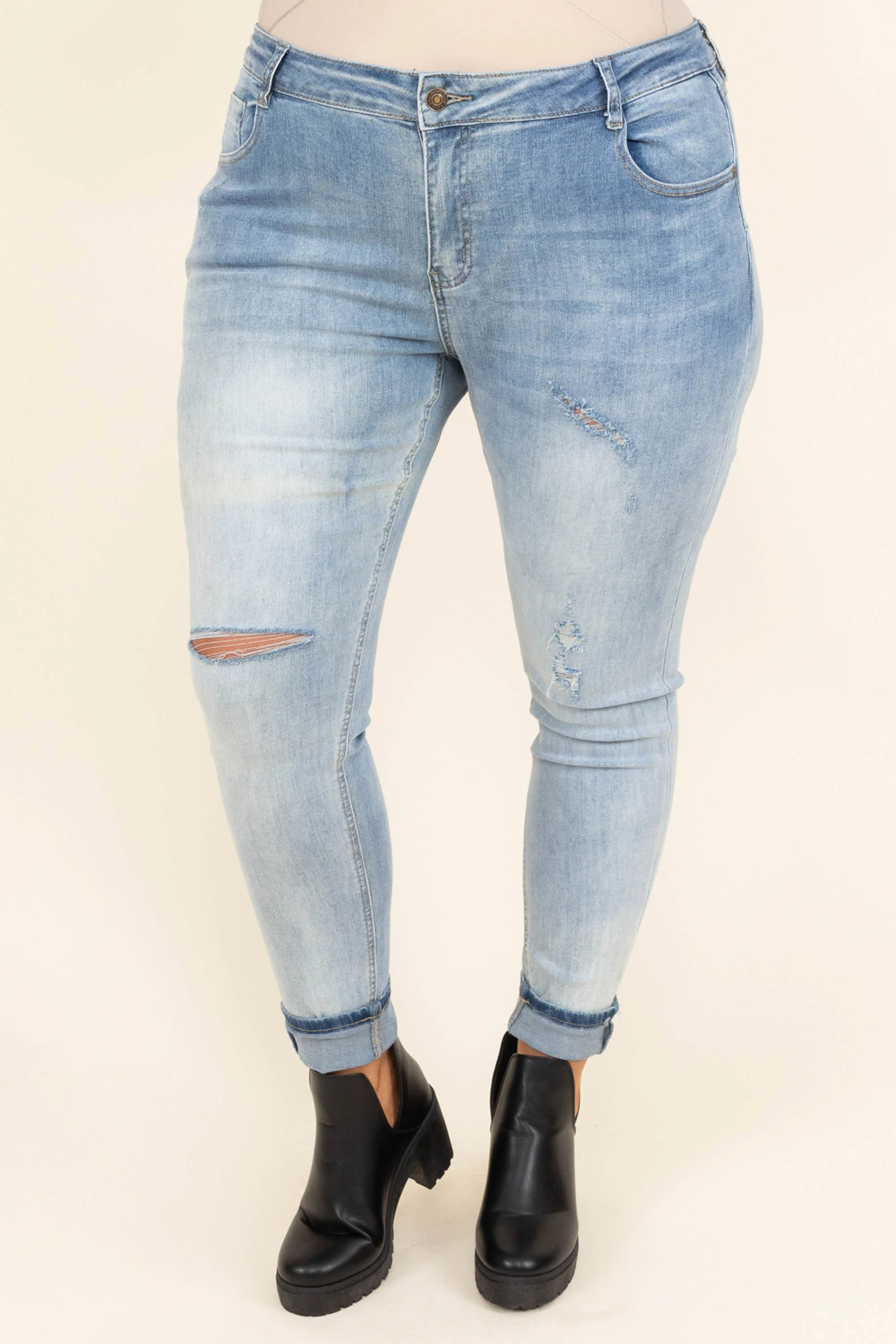The Clark Jeans, Light Wash - Image 3