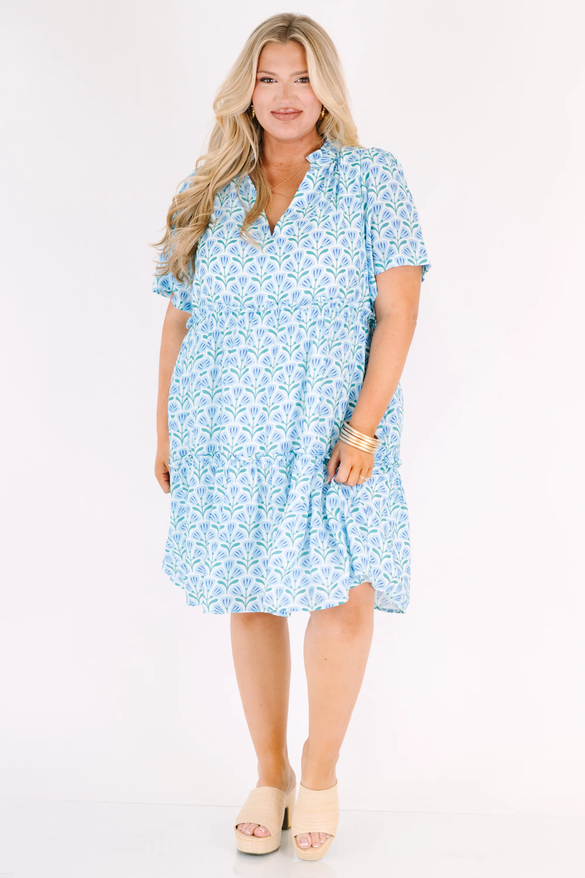 The Edge Dress, Light Blue - Image 4