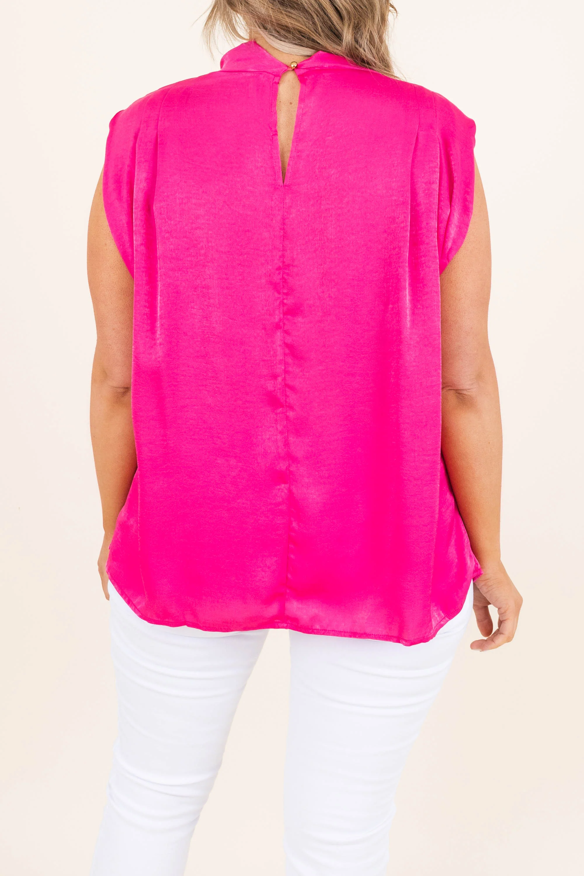 This Is For Us Blouse, Hot Pink - Image 5