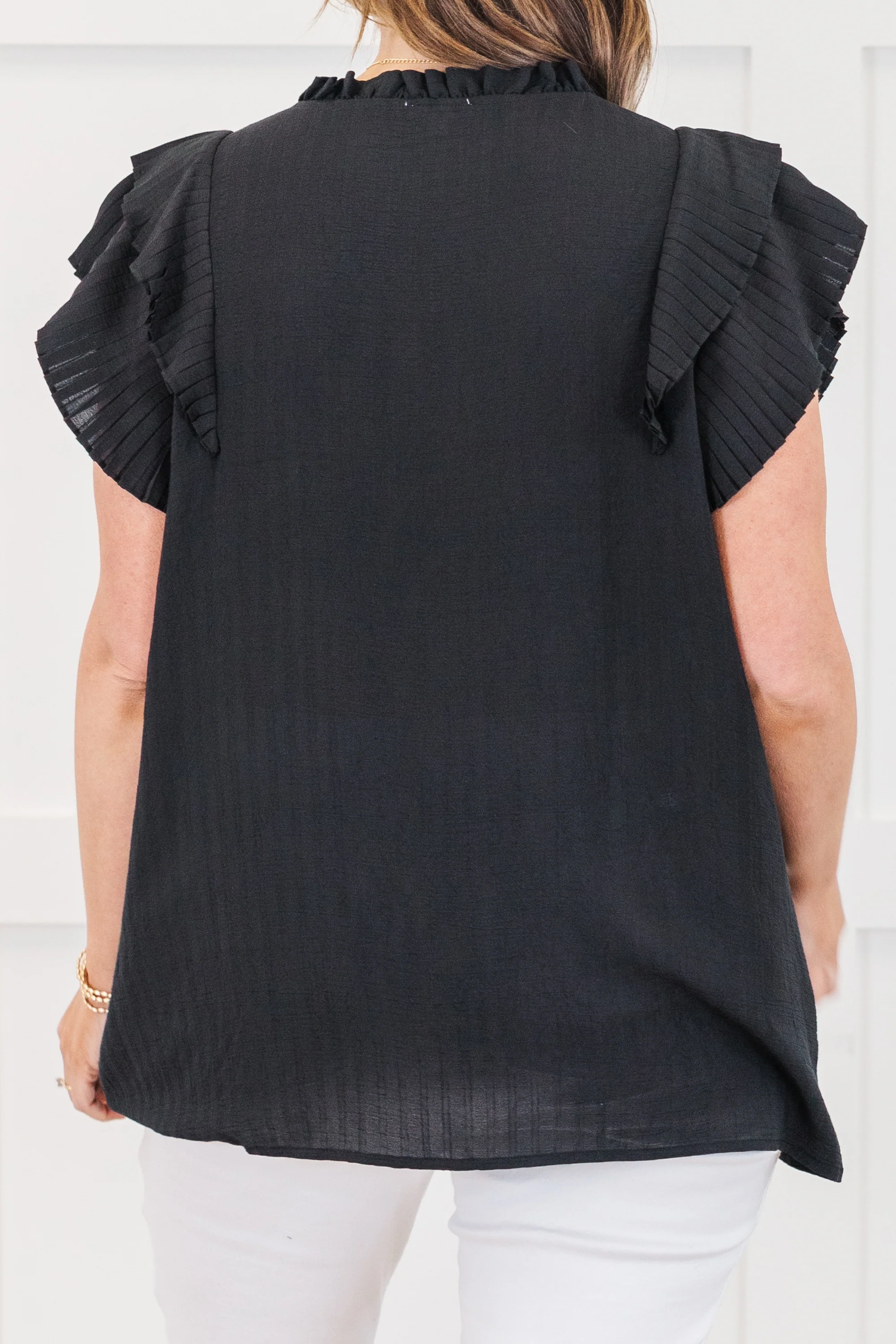 Tip Toe Dancing Top, Black - Image 6