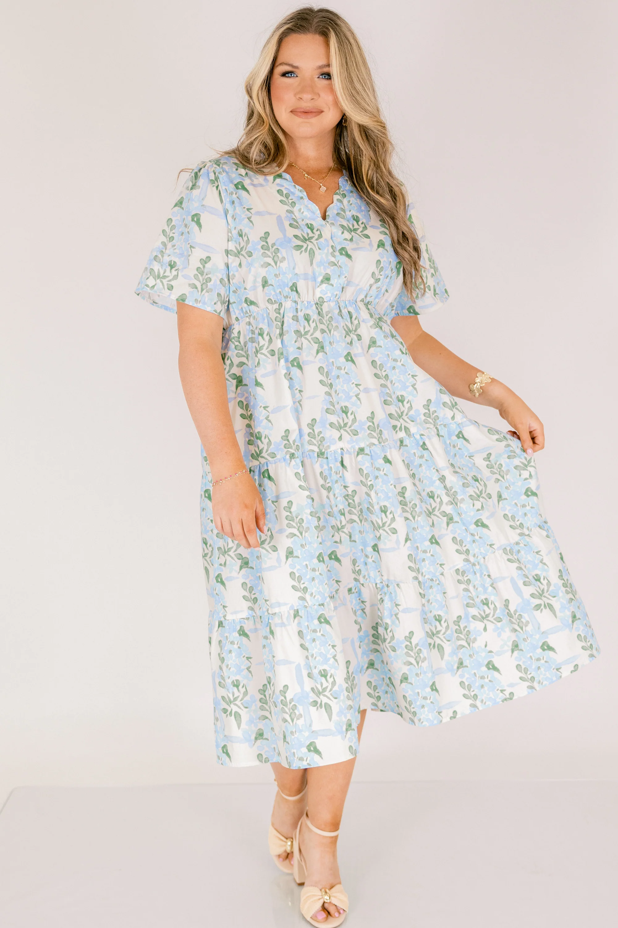 Tomorrow Will Come Dress, Blue - Image 4