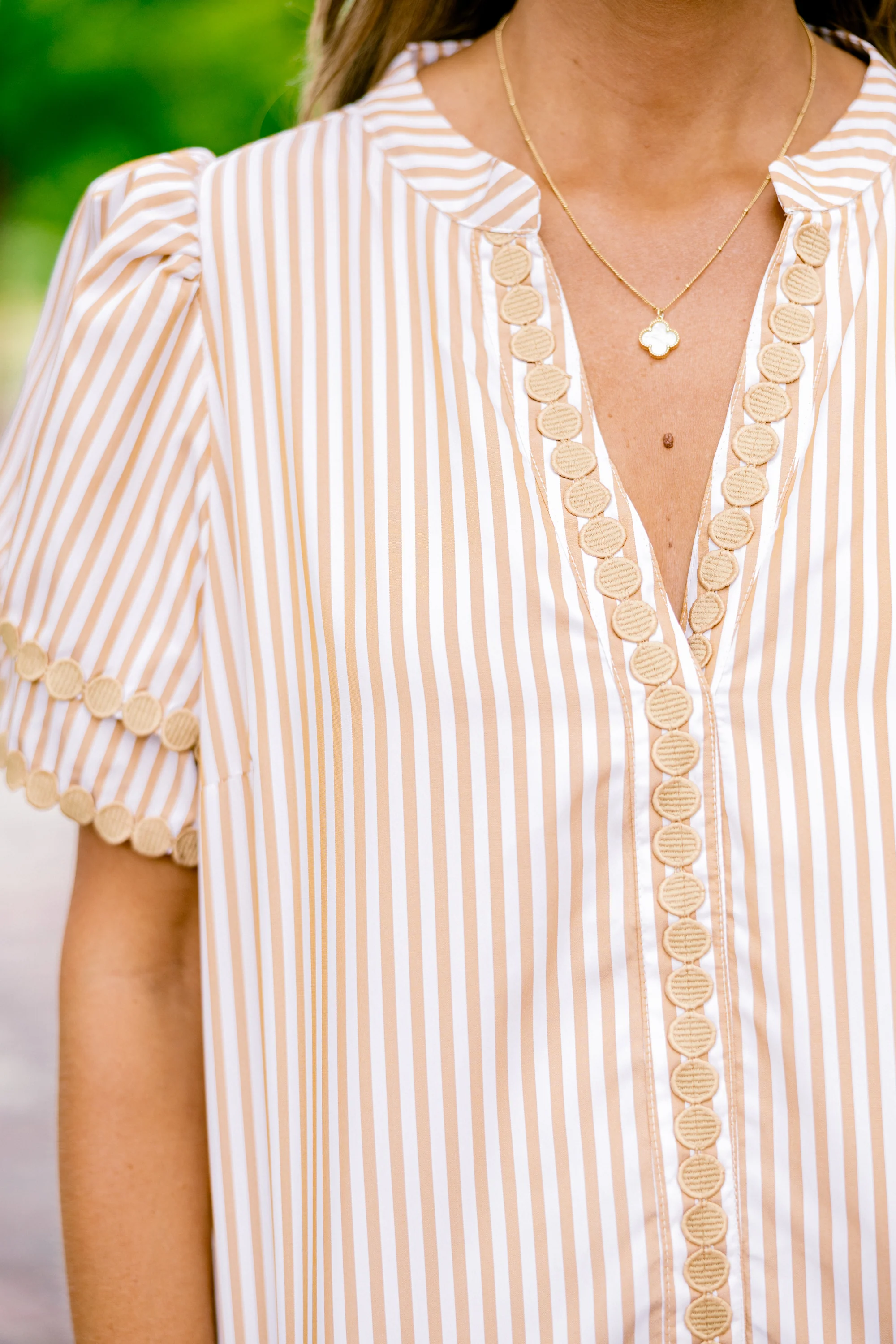 Treading Lightly Top, Brown - Image 4