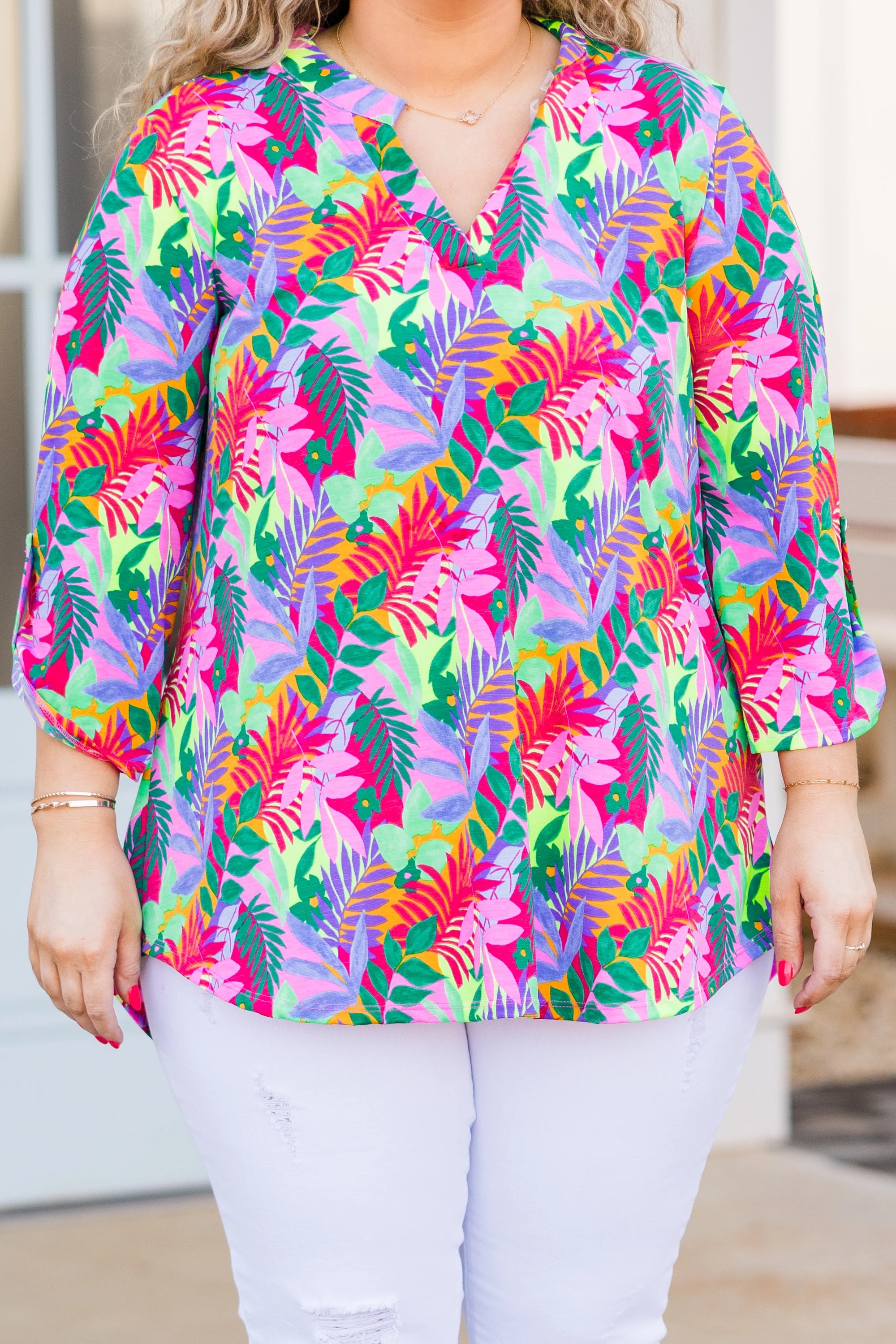 Tropical Treasure Top, Multi - Image 5