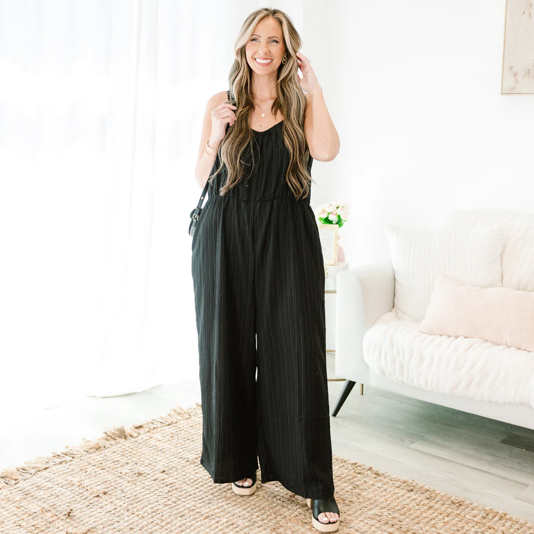 Try And Change My Mind Jumpsuit, Black - Image 7