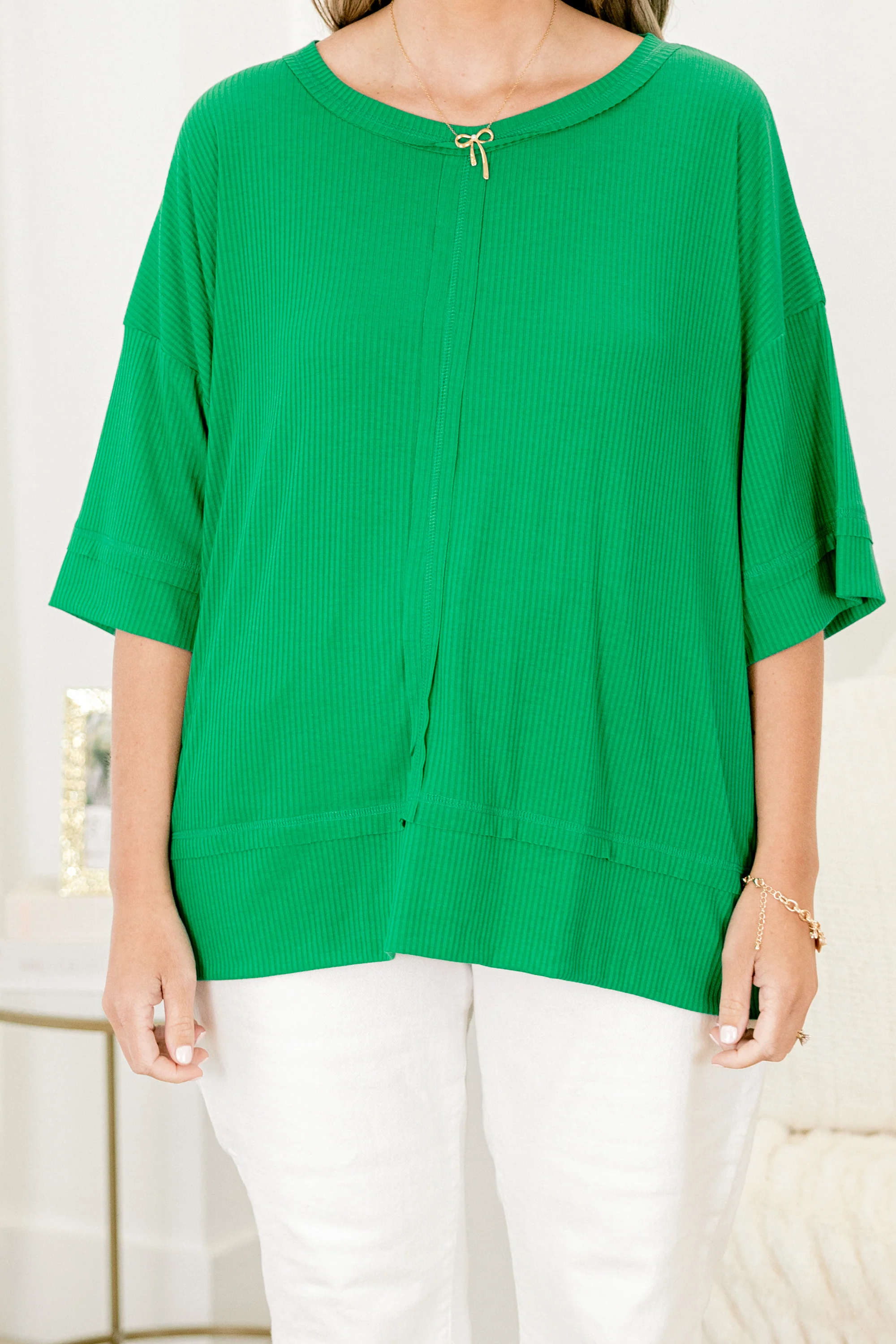 Try Everything Top, Kelly Green - Image 5