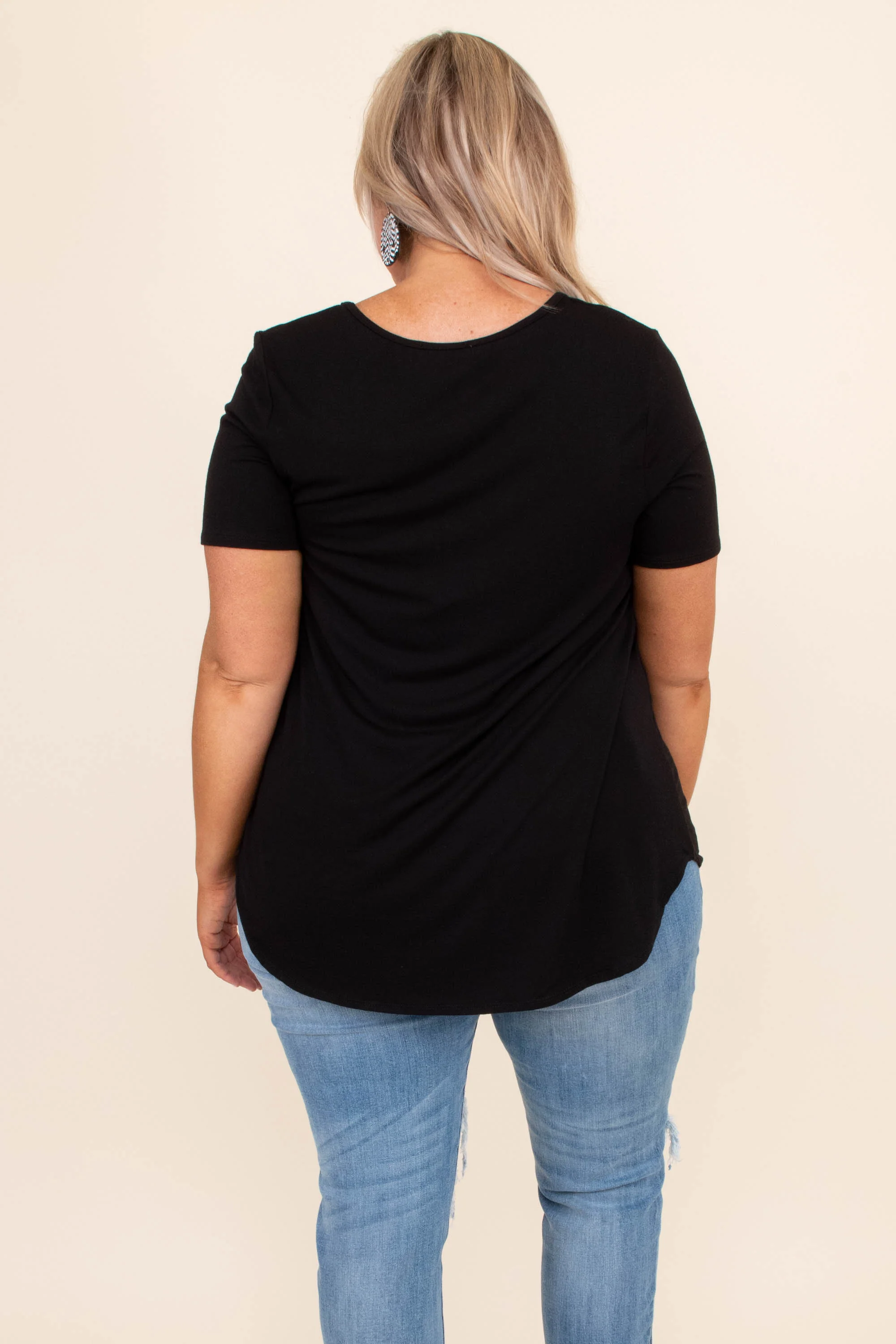Two Way Street Top, Black - Image 5