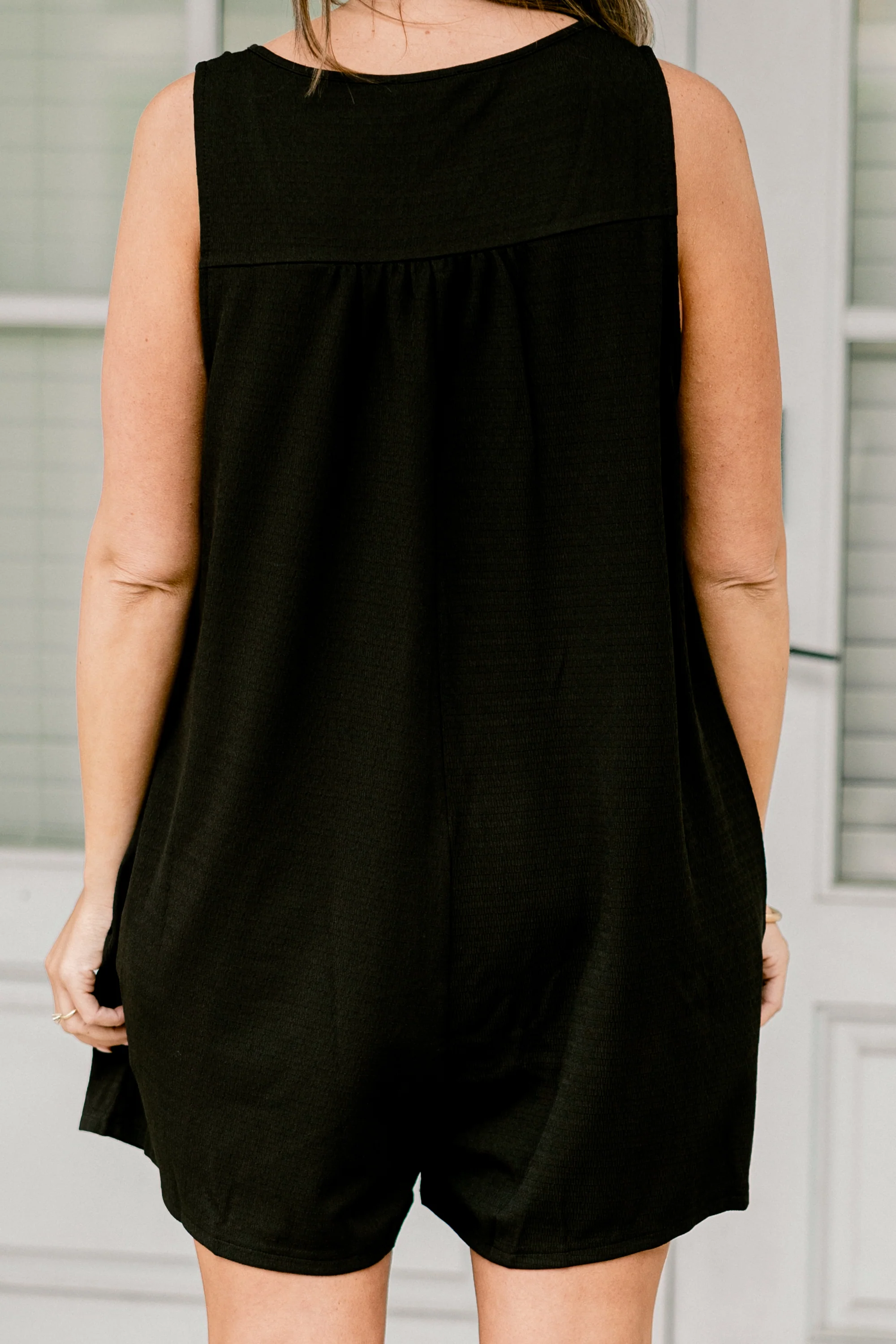 Urban Wonders Romper, Black - Image 6