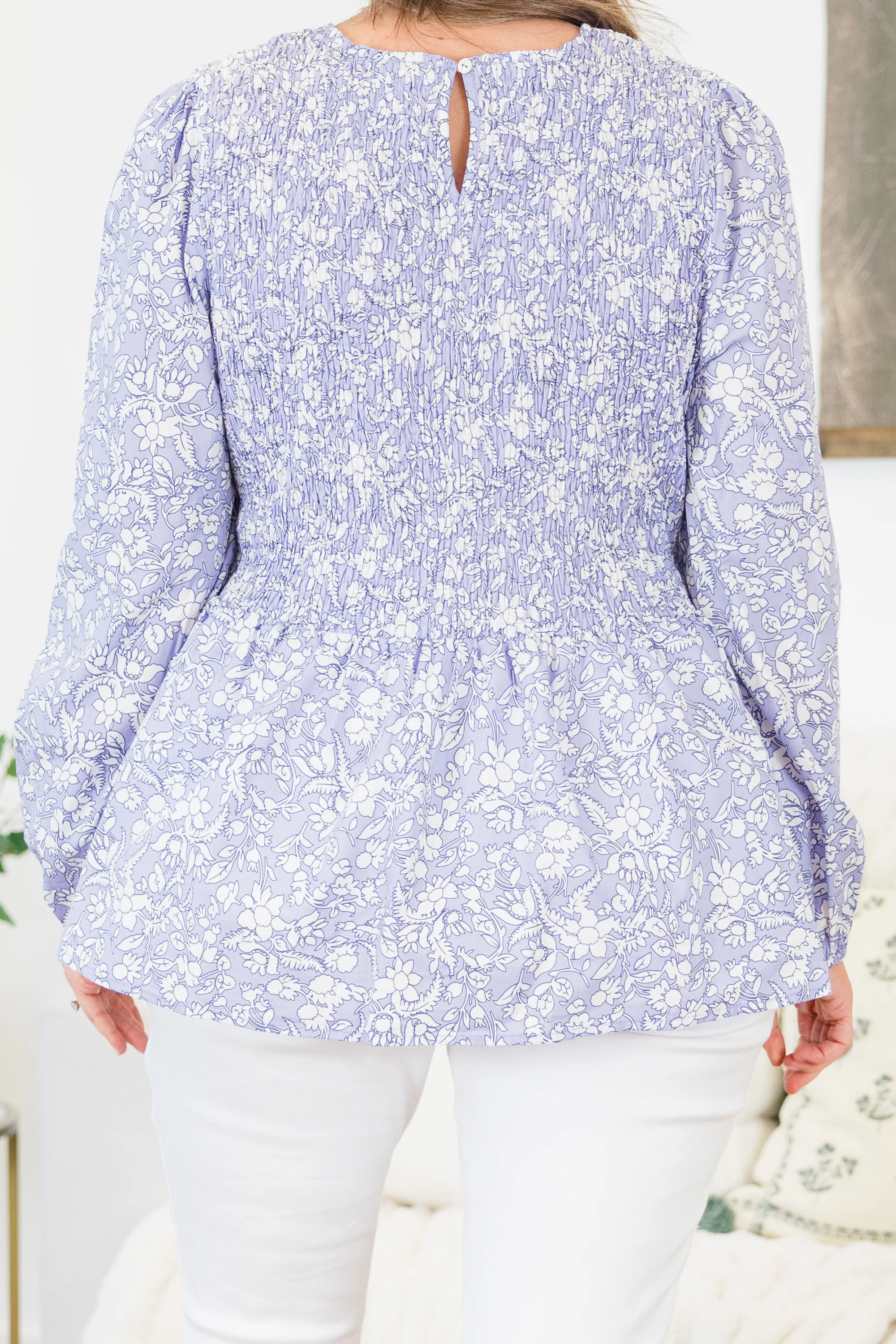 Wallflower Kisses Top, Purple - Image 6