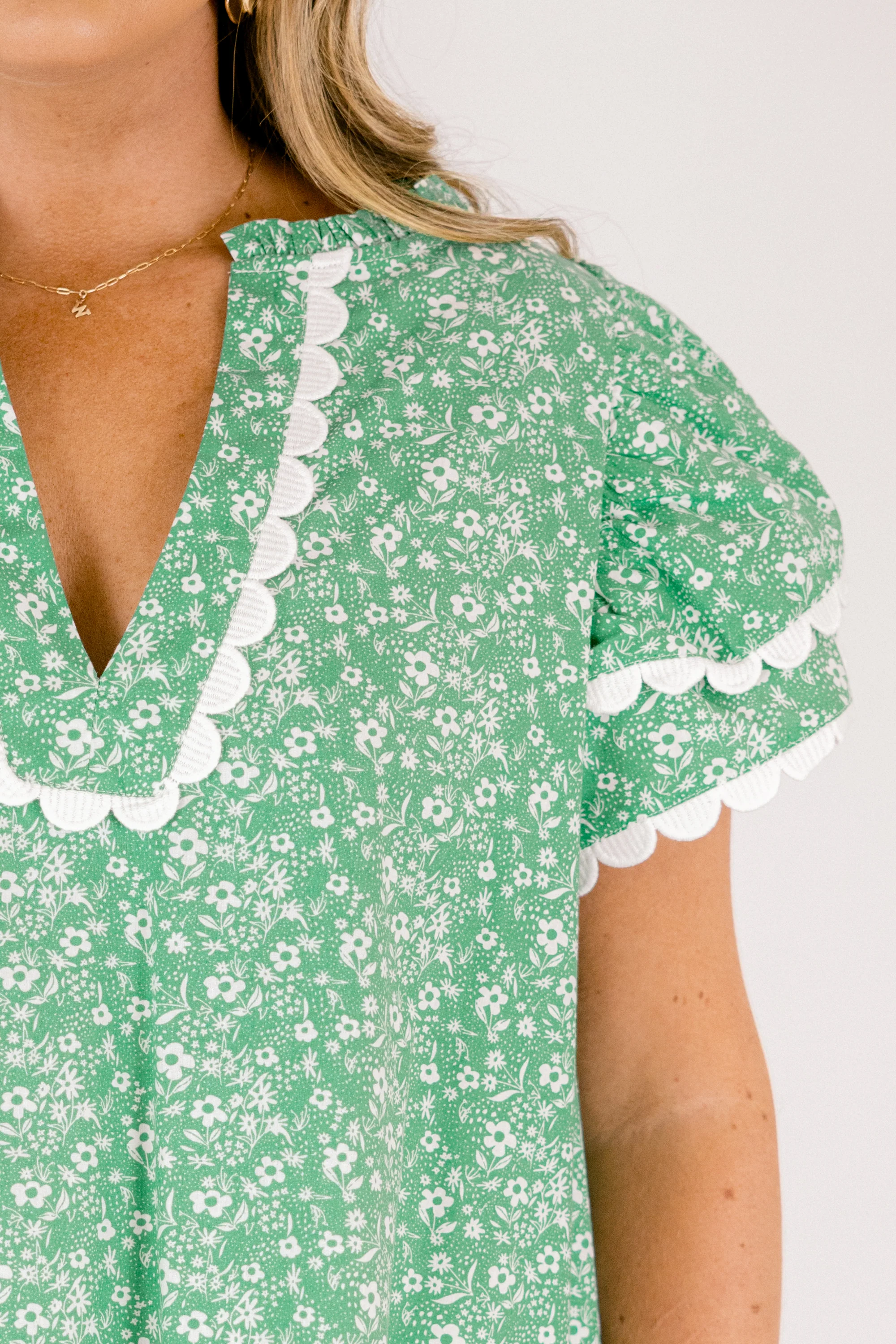 What Do I Mean Top, Green - Image 5
