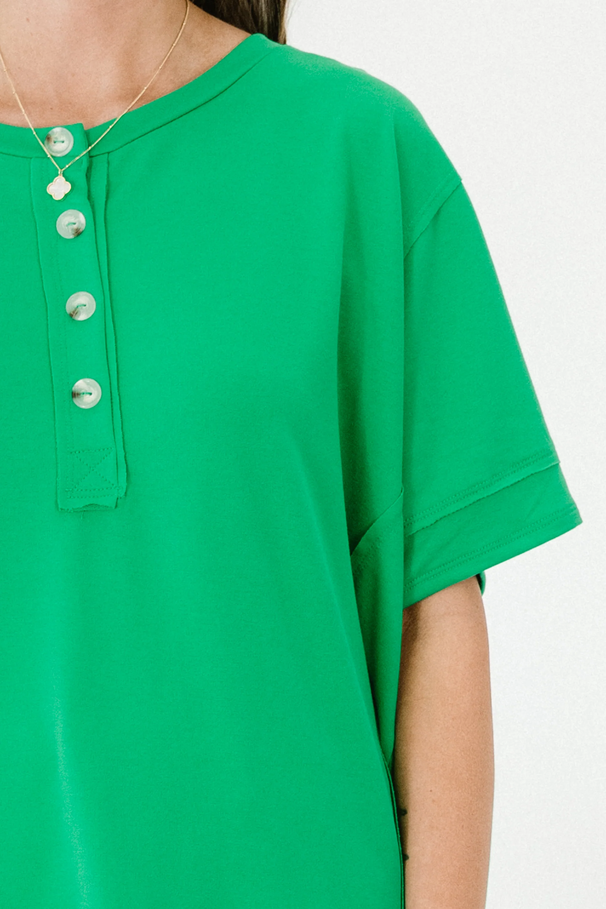 What Is It Top, Kelly Green - Image 4