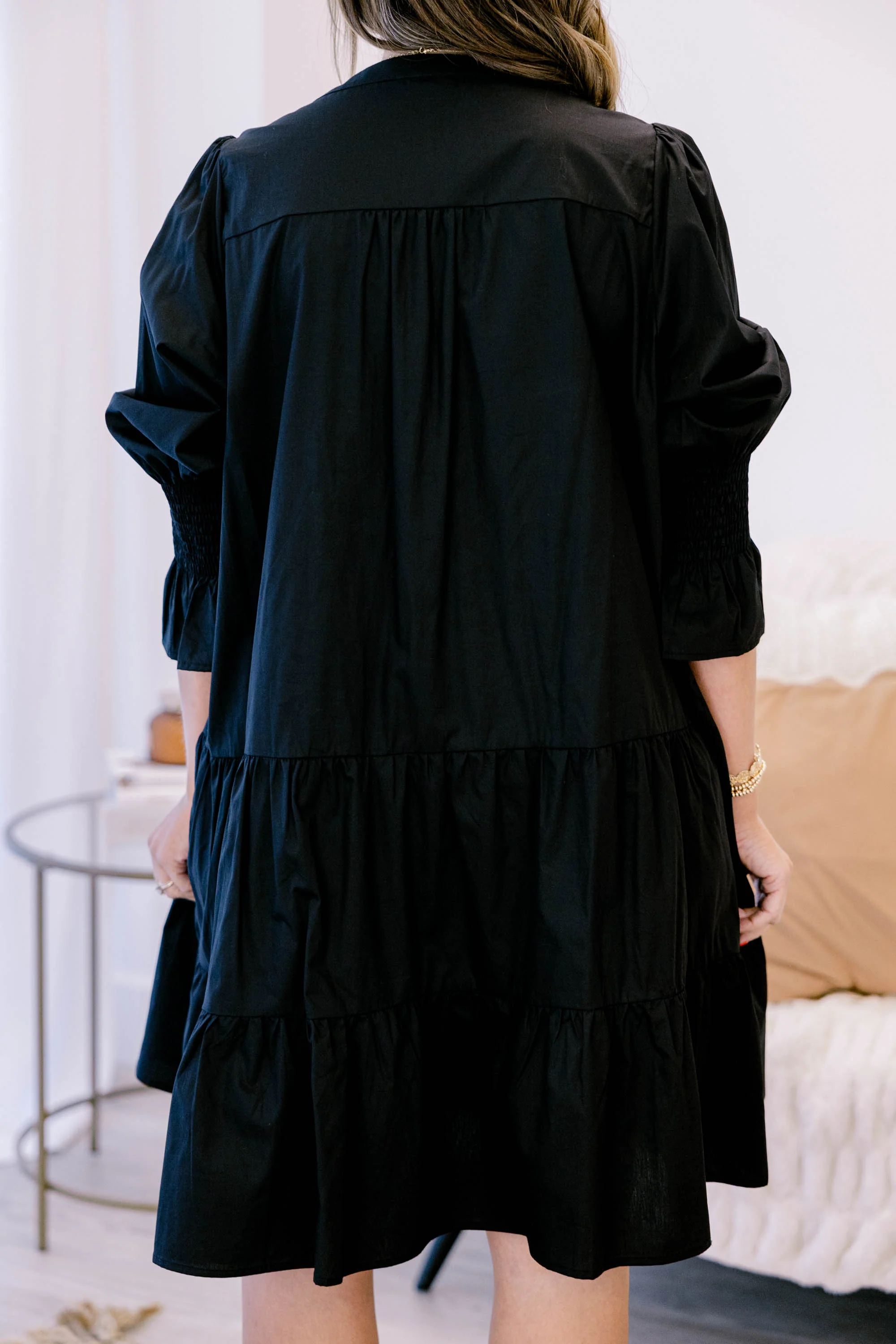 What You Know Dress, Black - Image 6