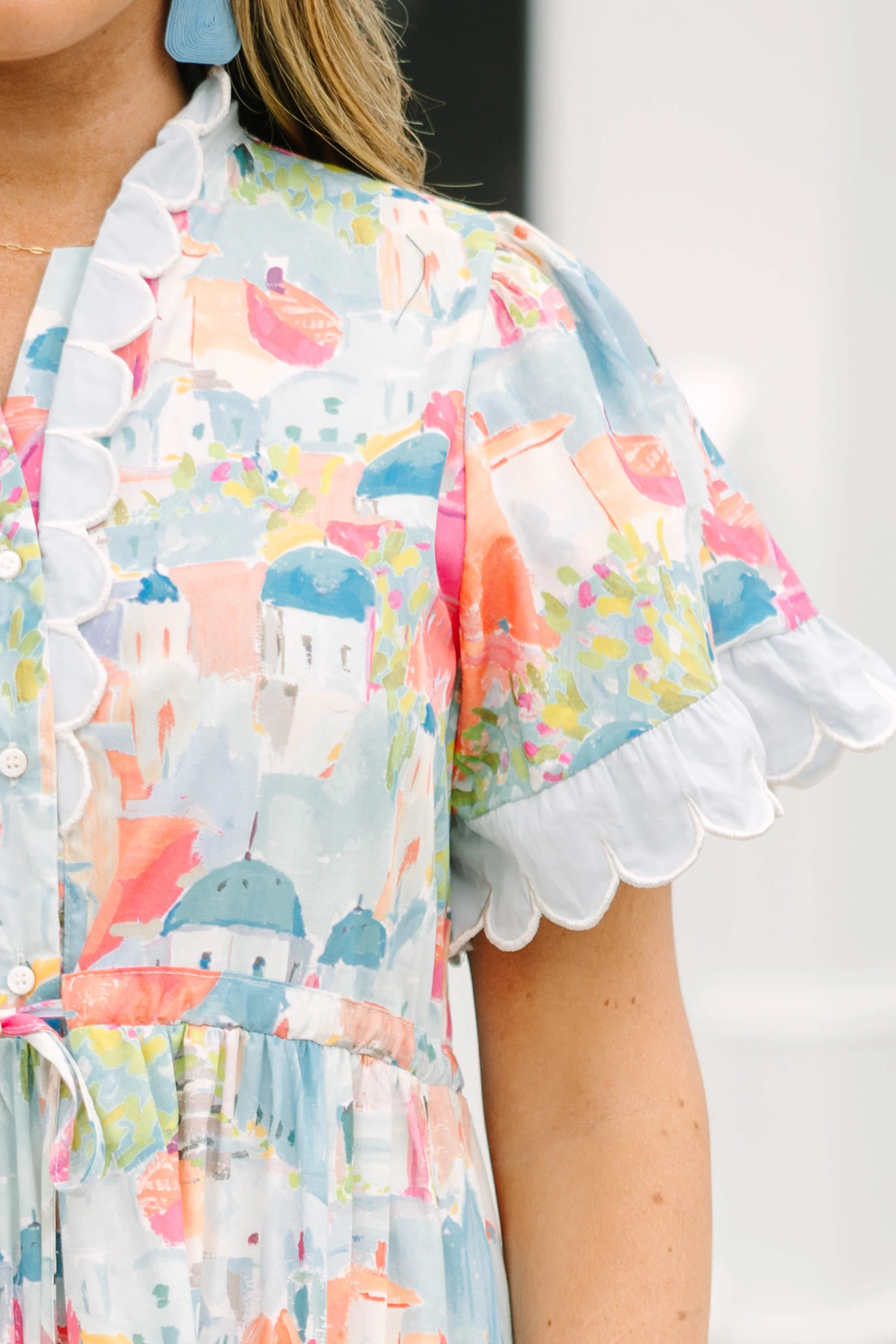 Where The Sun Finds Me Dress, Pink - Image 4